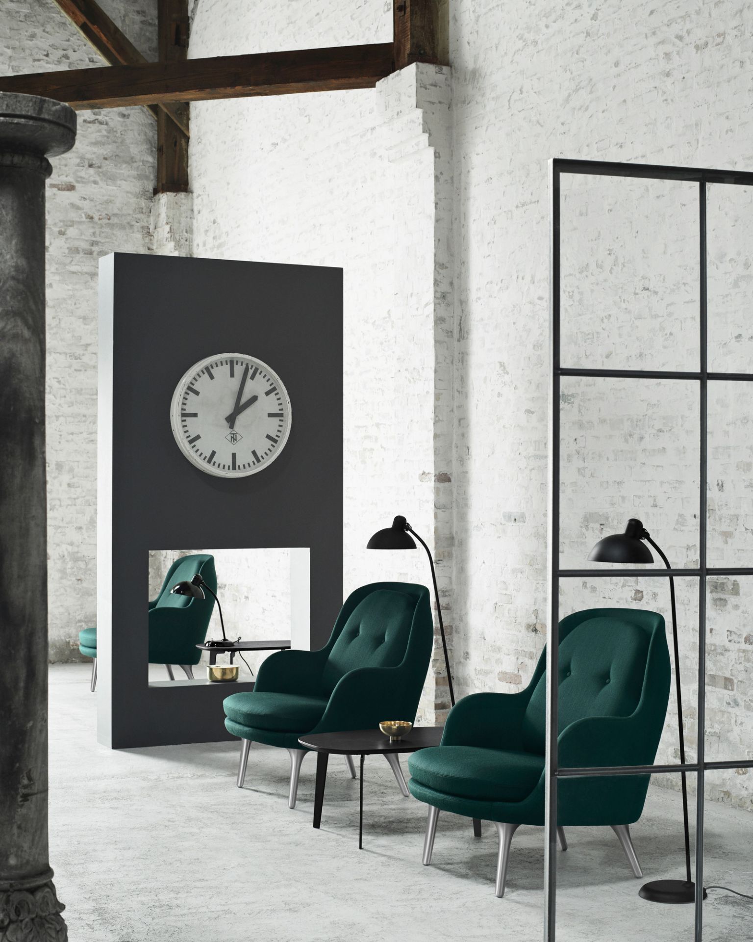 6556 F Stehleuchte KAISER idell Fritz Hansen
