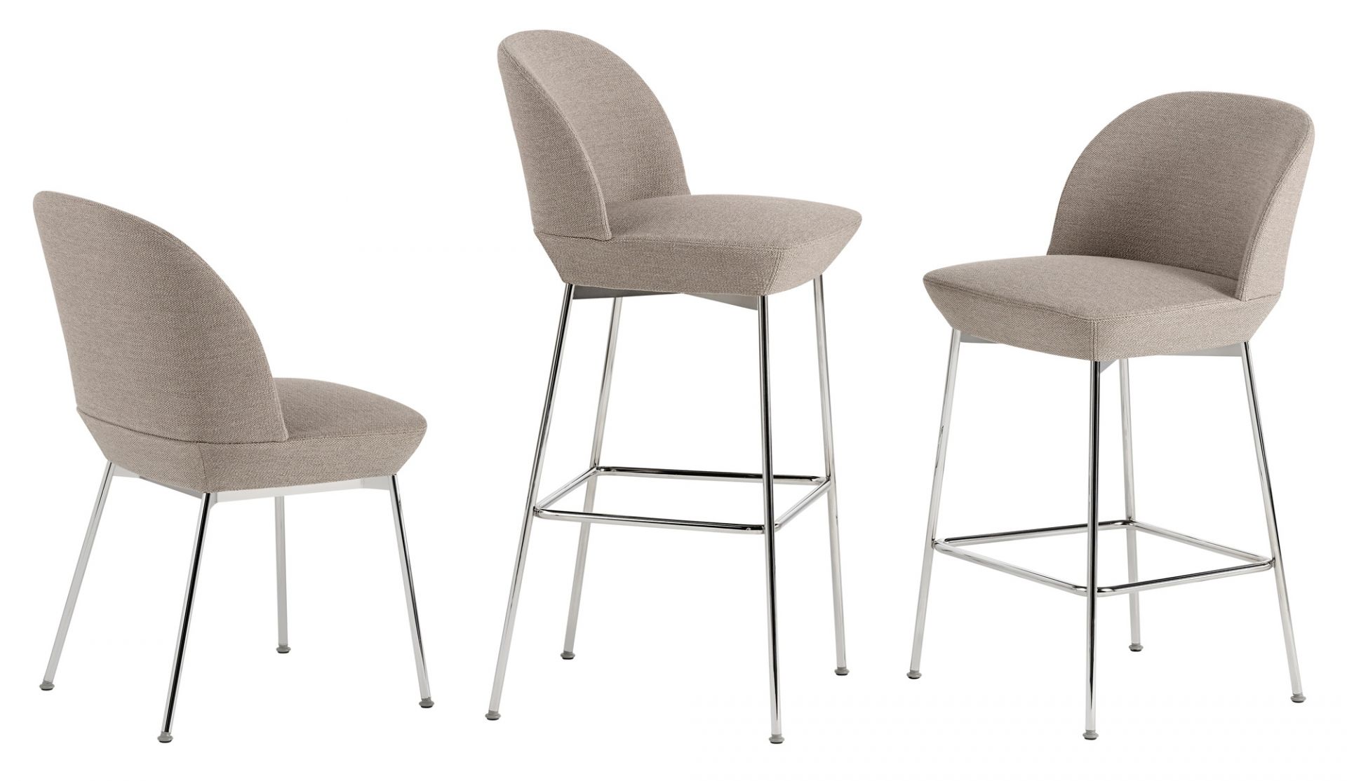 Oslo Bar Stool Barhocker H 75 cm Muuto