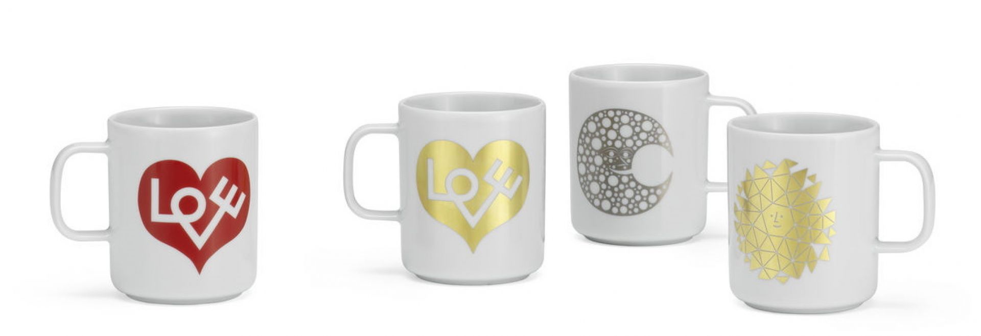Coffee Mugs NEW Love Heart rot Tasse Vitra EINZELSTÜCK