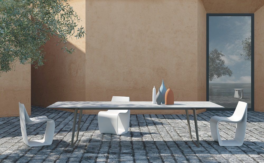 SIGN MATT Chair Indoor / Outdoor Stuhl MDF Italia Schlamm matt SIGN MATT Chair Indoor / Outdoor Stuhl MDF Italia Schlamm matt