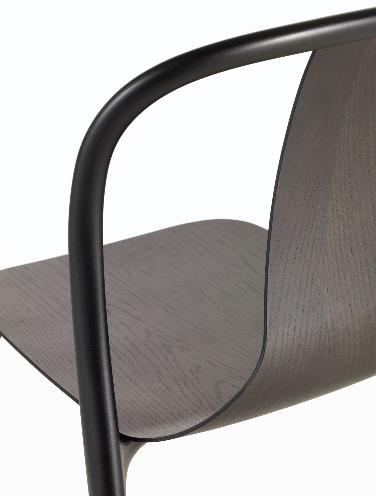 Belleville Armchair Wood Stuhl Vitra