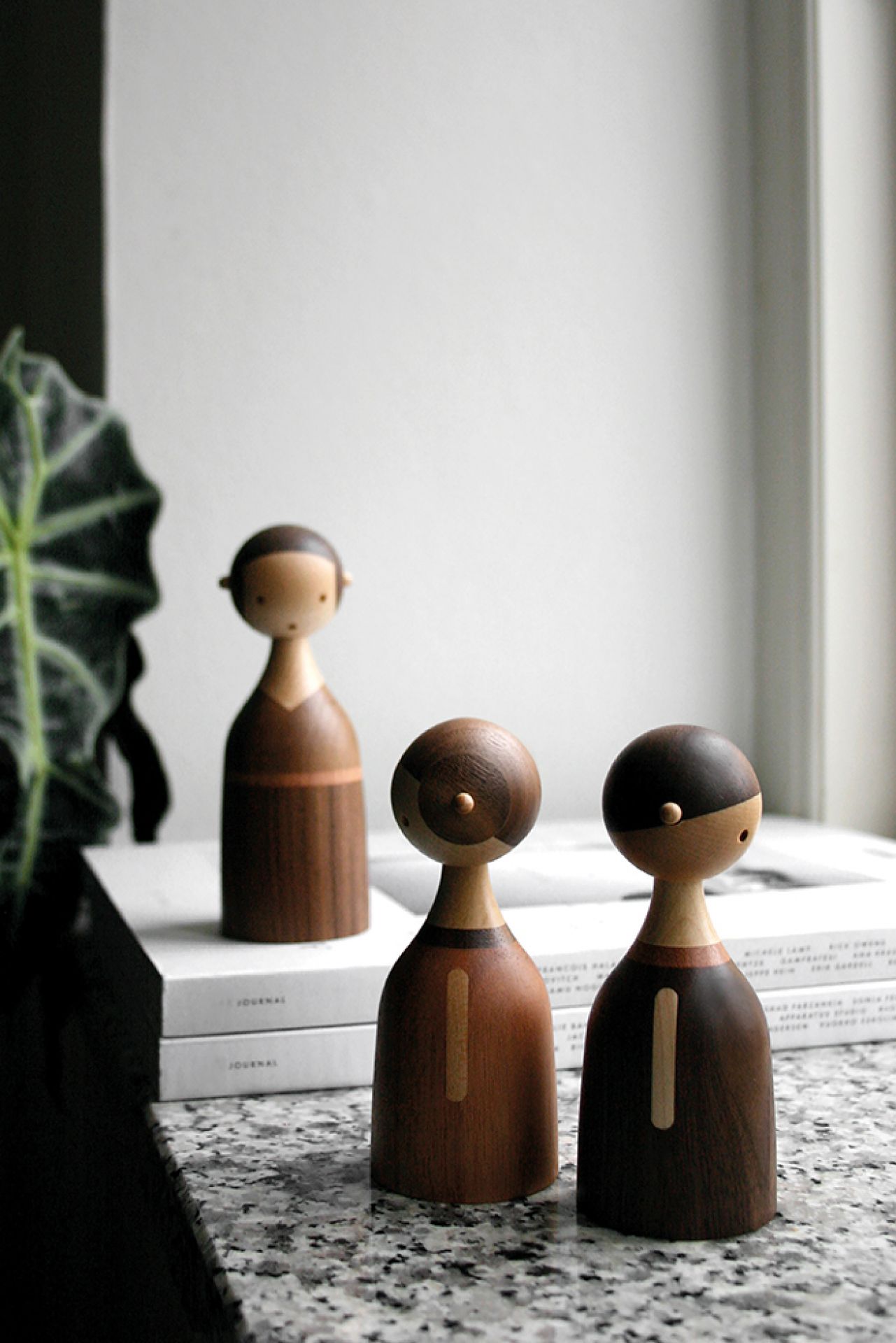 Kin Holzfigur Baby Architectmade EINZELSTÜCK