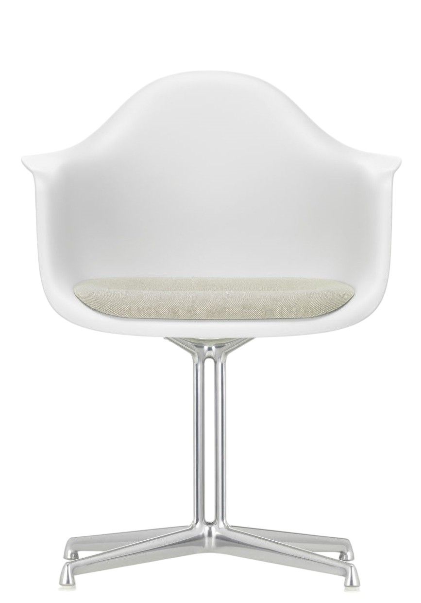 Eames Plastic Arm Chair DAL mit Sitzpolster Vitra