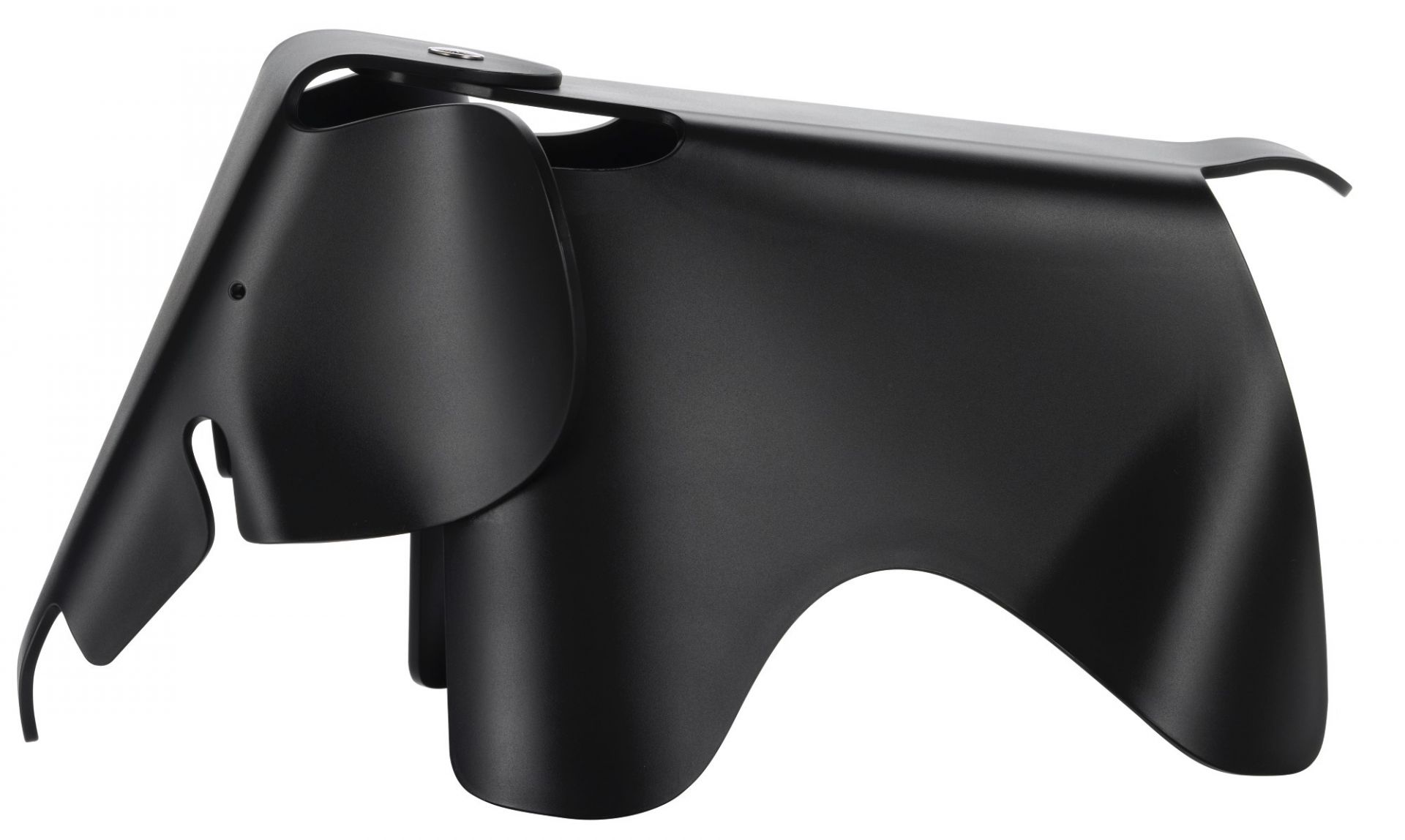 Eames Elephant klein Vitra-tiefschwarz
