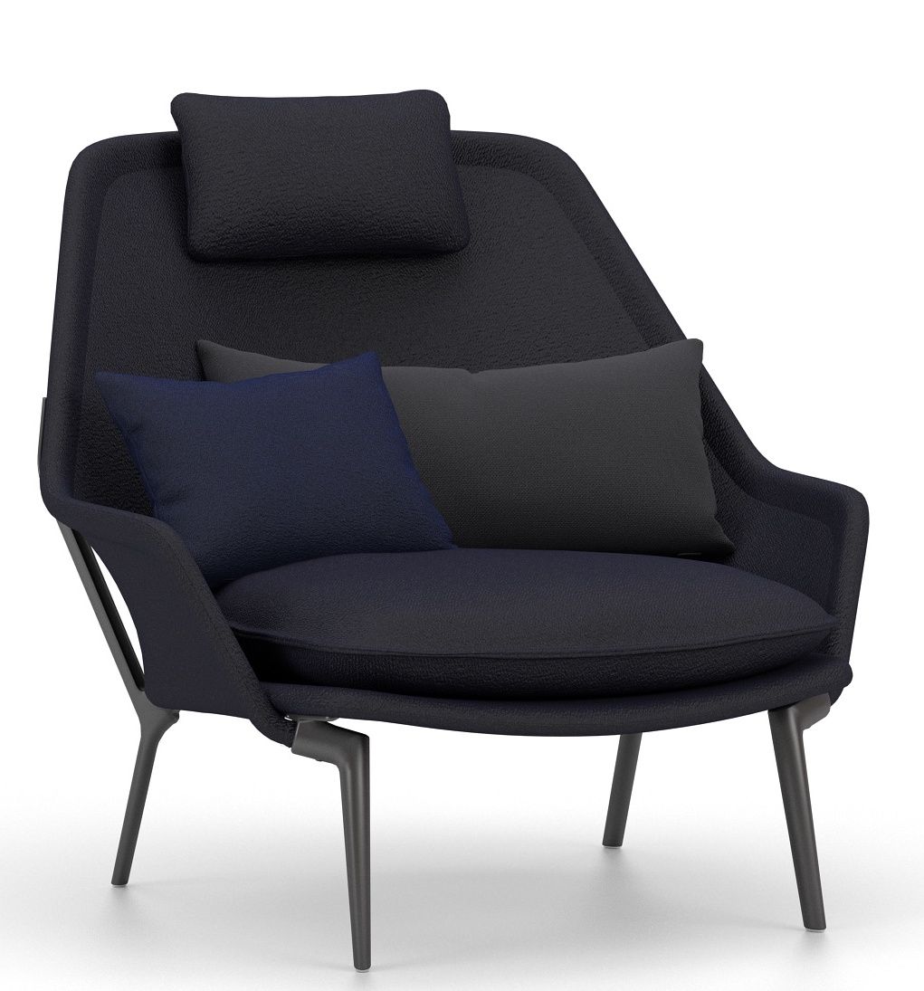 Slow Chair Sessel Stoff Vitra 