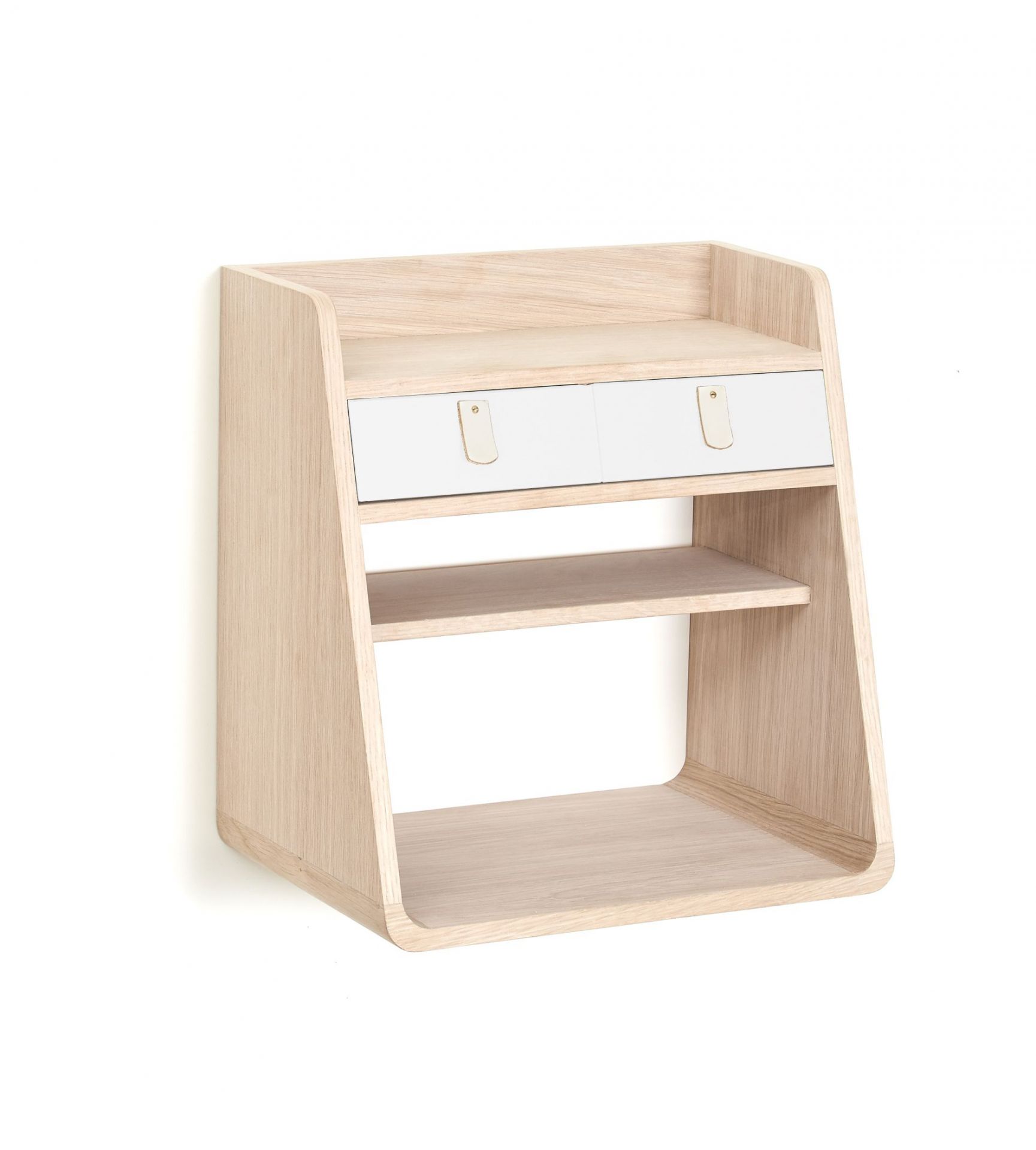 Suzon Wandschrank Eiche-weiß Hartô
