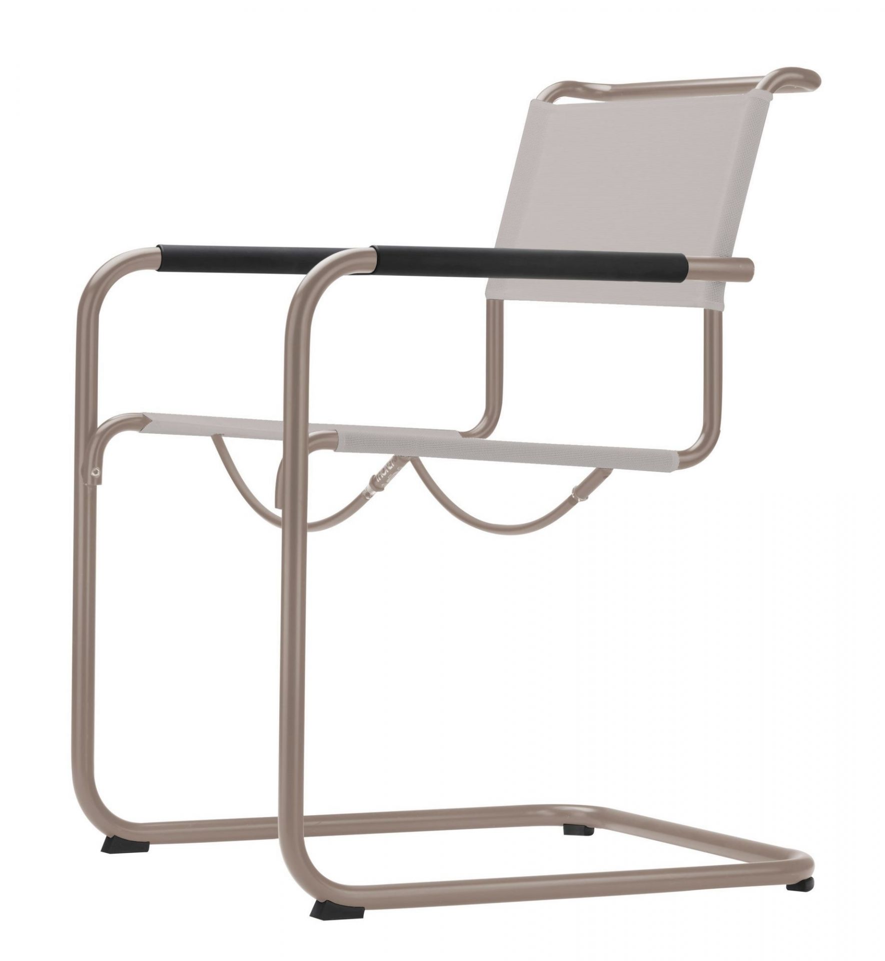 S 34 N All Seasons Outdoor Freischwinger Thonet-Warmgrau