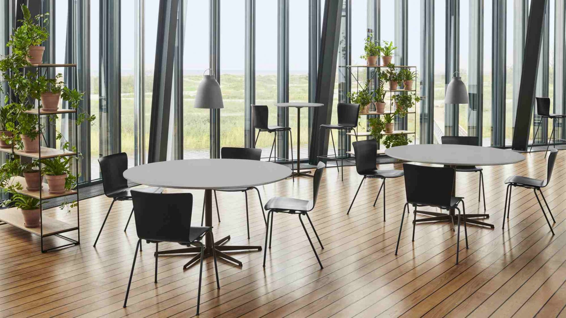 Zirkular Tischserie Rund Fritz Hansen