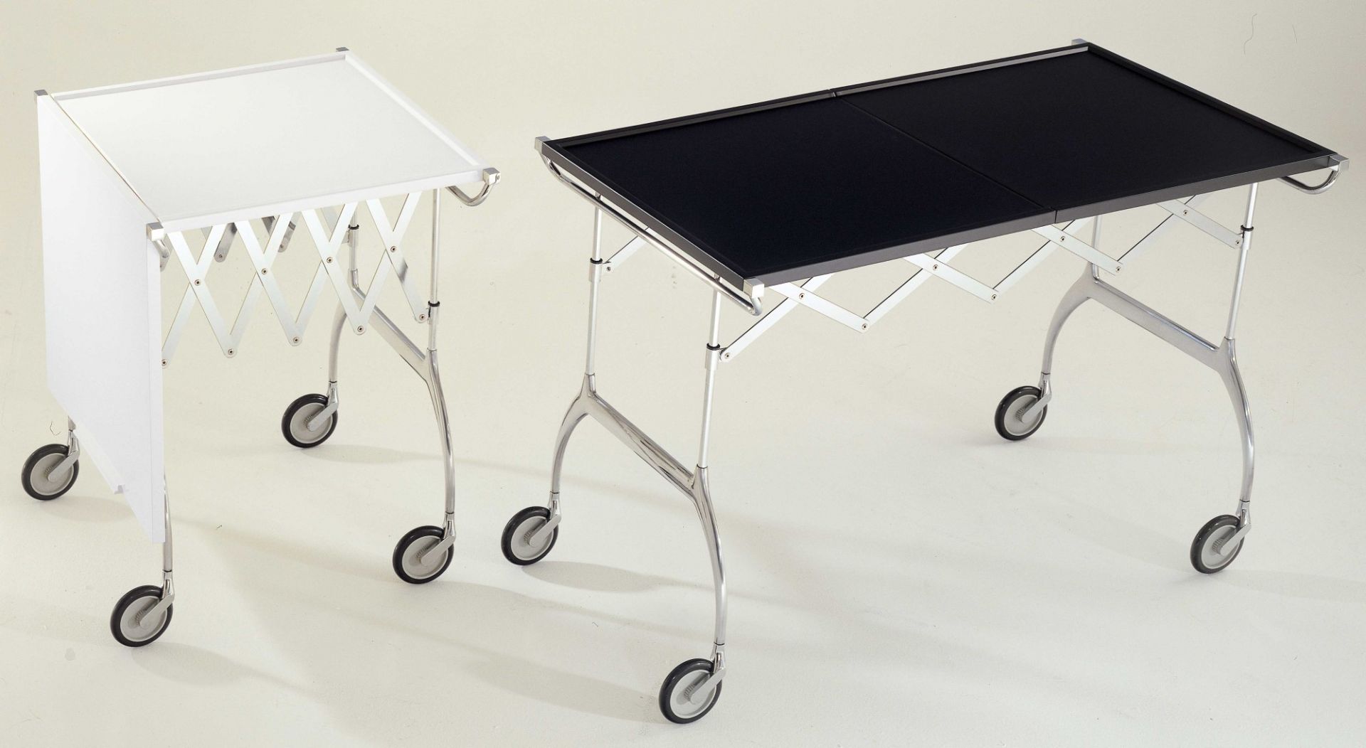 Battista Rollwagen Kartell-schwarz
