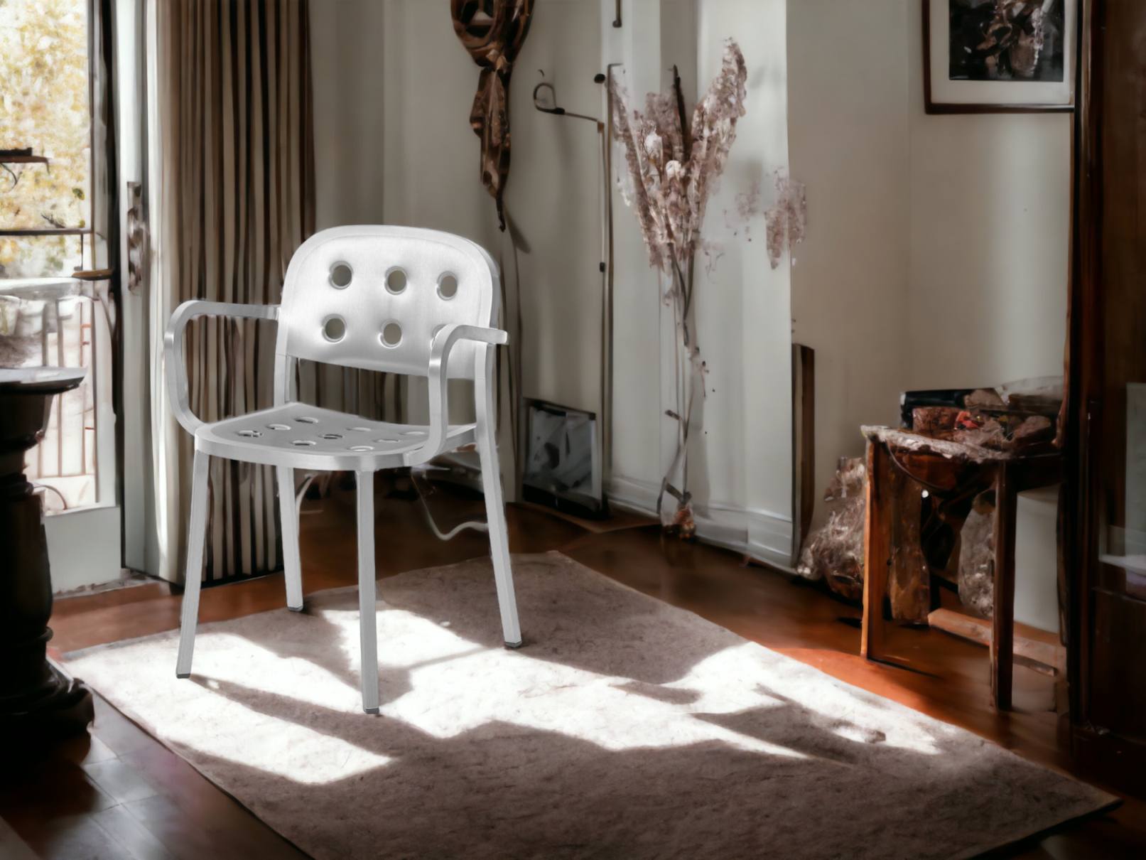 1 Inch All Aluminium Armchair Armlehnenstuhl Emeco 
