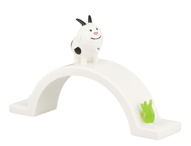 Happy Eternity Baby Brücke Porzellanfigur Signorina due Cornetti AGJ01 17 Alessi 