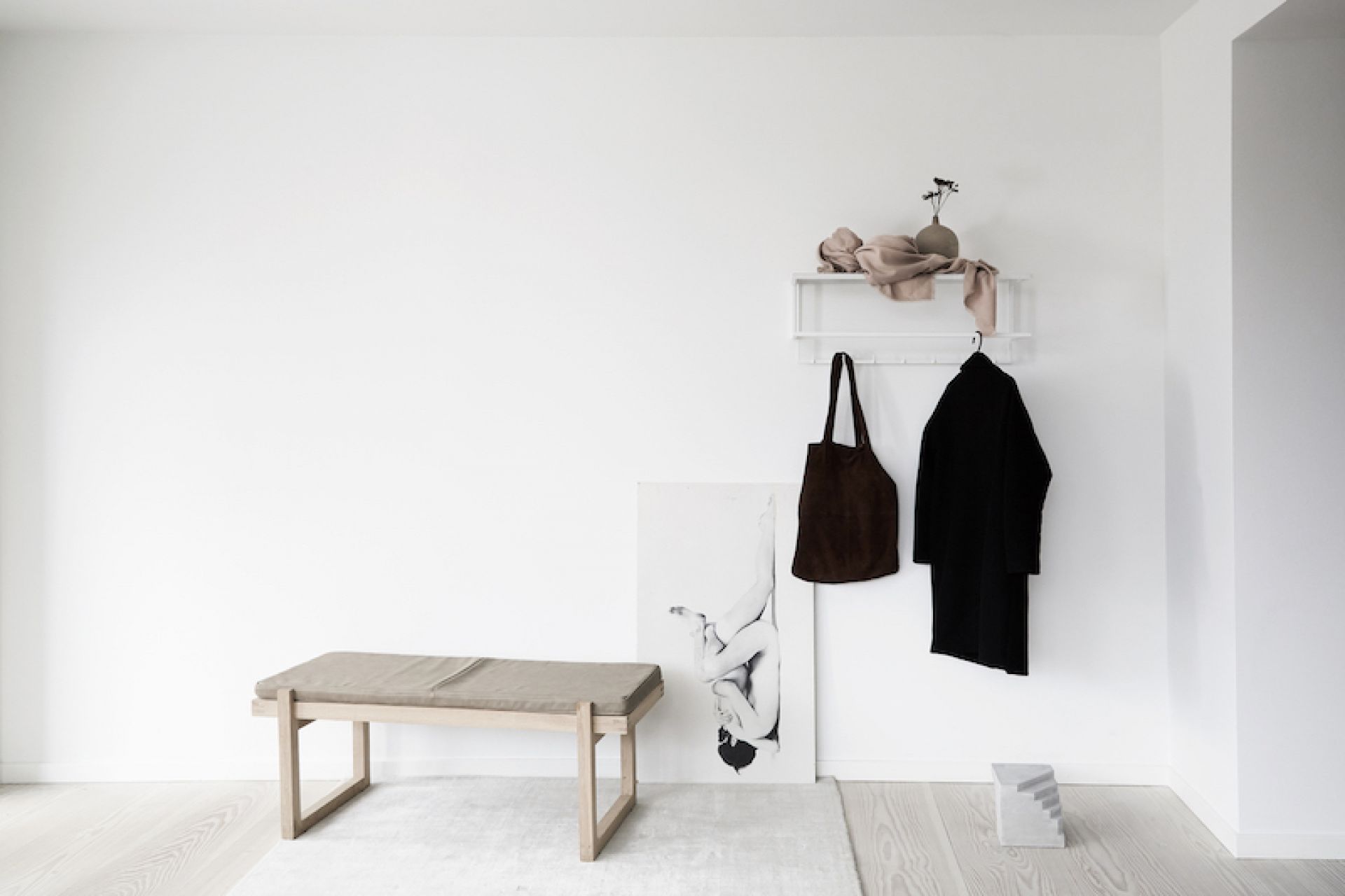 Grid Kleiderhacken Weiß Kristina Dam Studio EINZELSTÜCK