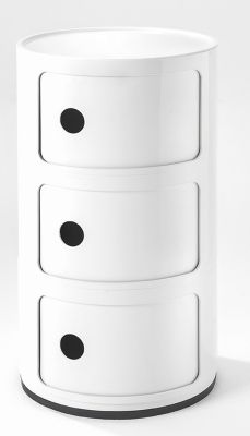 Componibili 4967 3-er Element Kartell-weiss