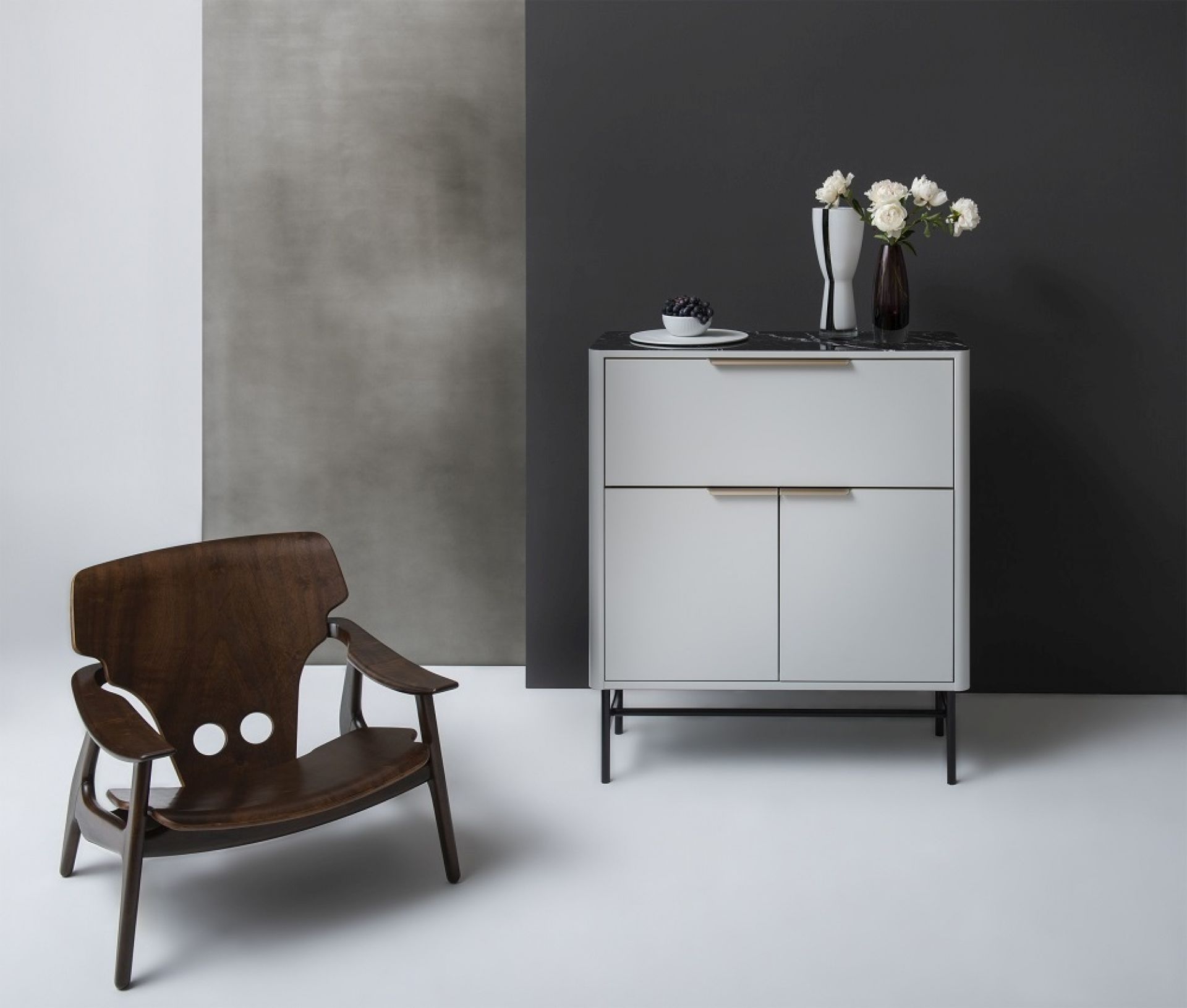 New Classic Line S50 Sideboard Weiß Müller Möbelfabrikation 