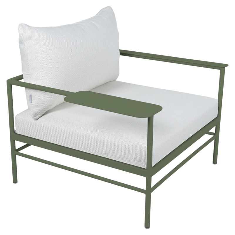 Rivage Lounge Sessel mit Armlehnen Outdoor Fermob