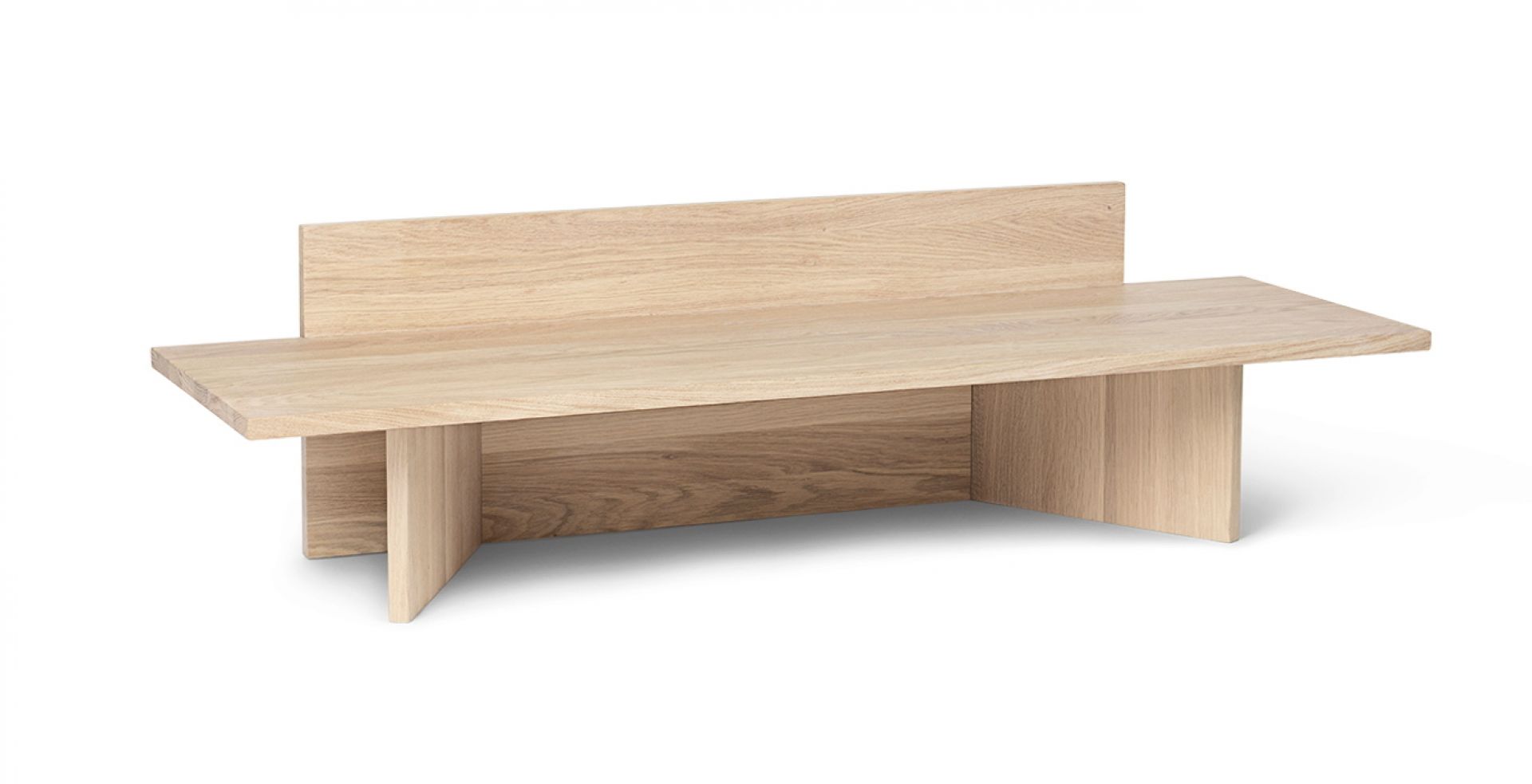 Oblique Bank Eiche natur Ferm Living