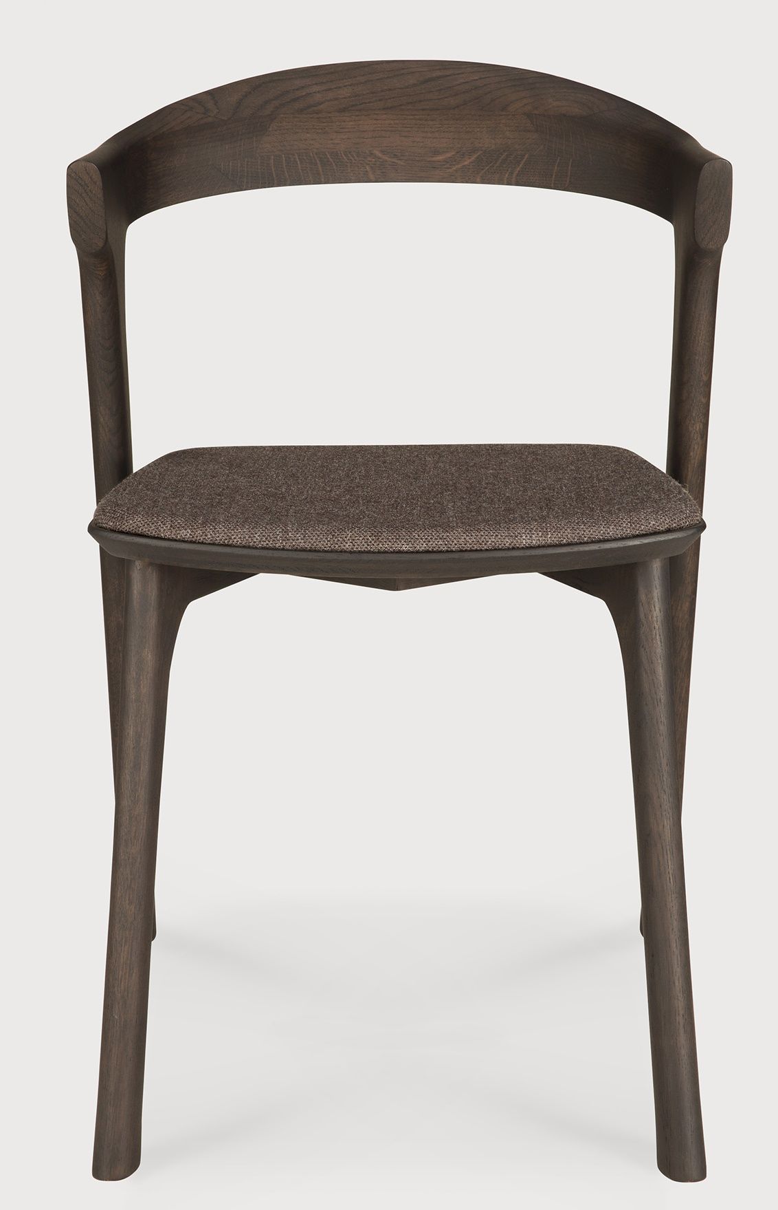 Bok Stuhl Eiche braun / Stoff Warm braun Ethnicraft
