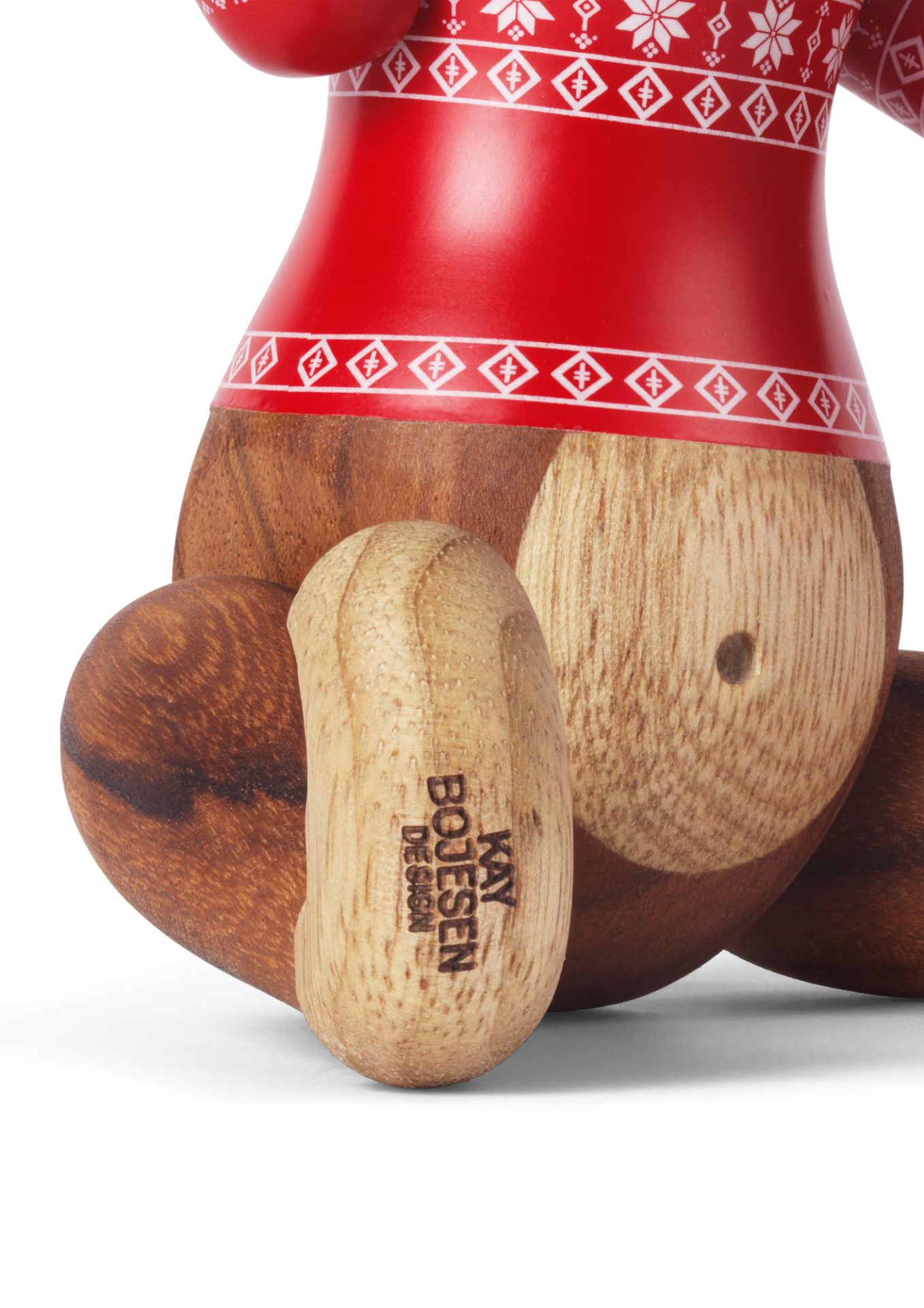Christmas Jumper Affe 2024 klein Holzfigur Kay Bojesen