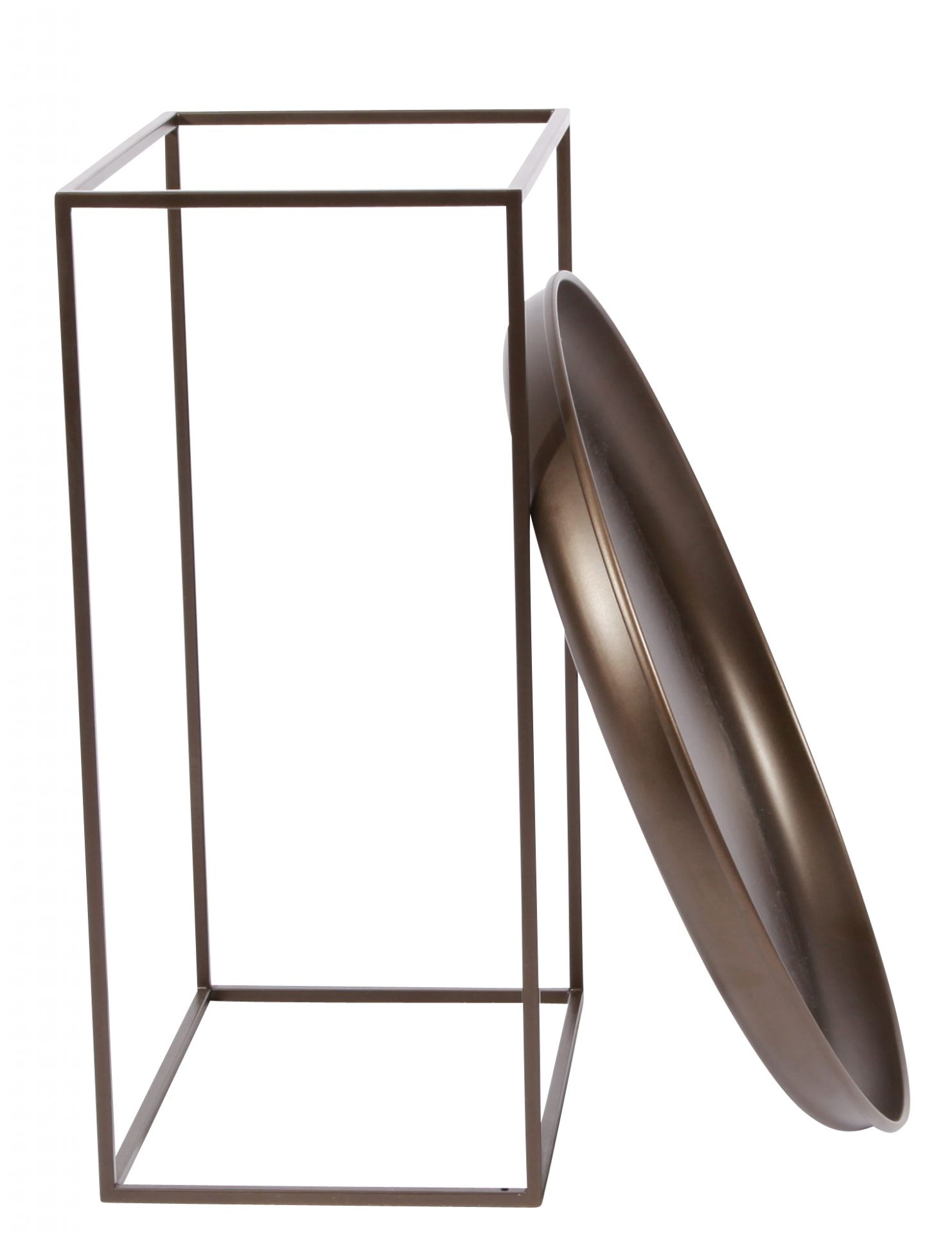 Duke Small Side Table Beistelltisch Norr11 Bronze