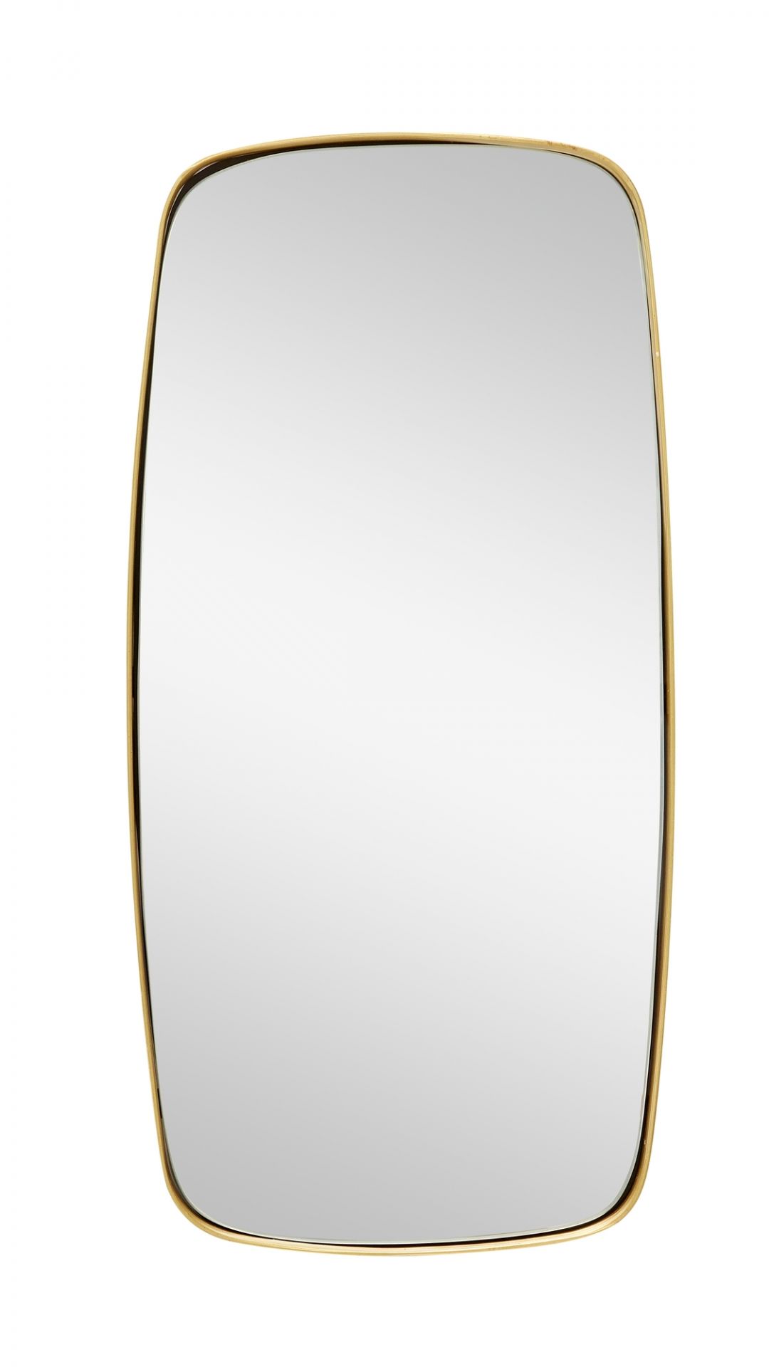 Mirror Brass Wandspiegel Hübsch Interior EINZELSTÜCKE