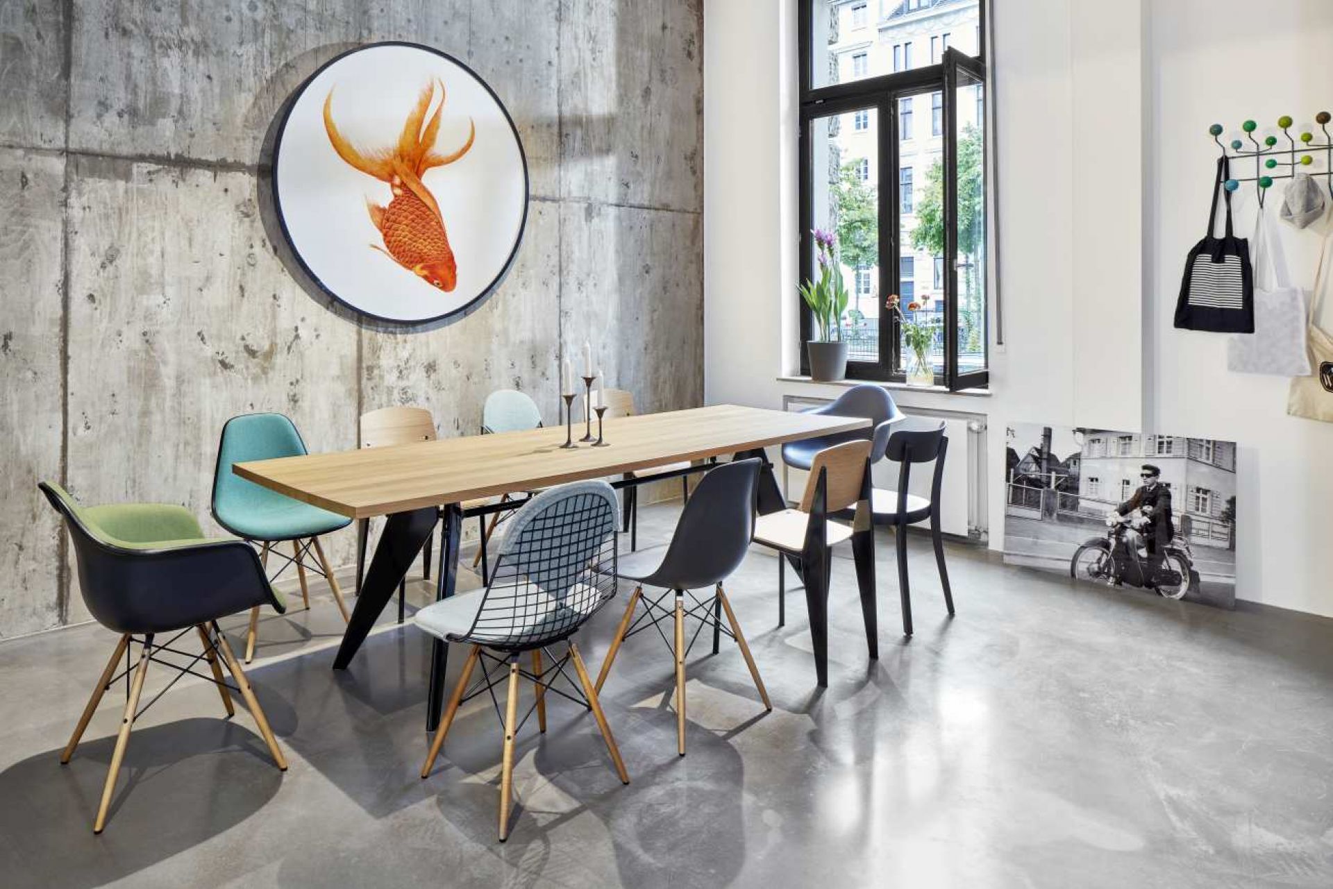 EM Table Tisch Holz B 90 x L 260 cm Vitra