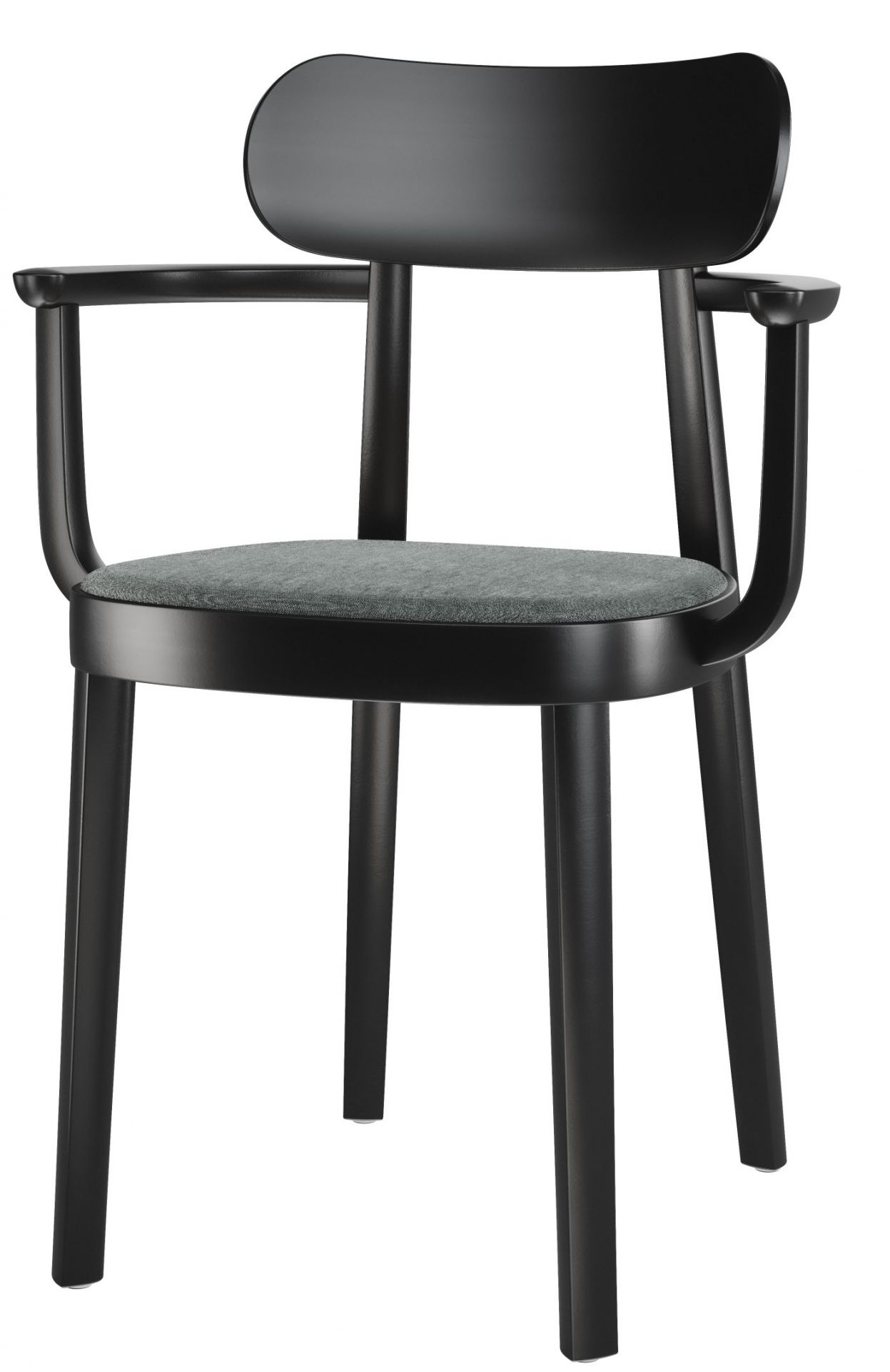 Holzstuhl mit Armlehnen 118SPF / 118 SPF Thonet