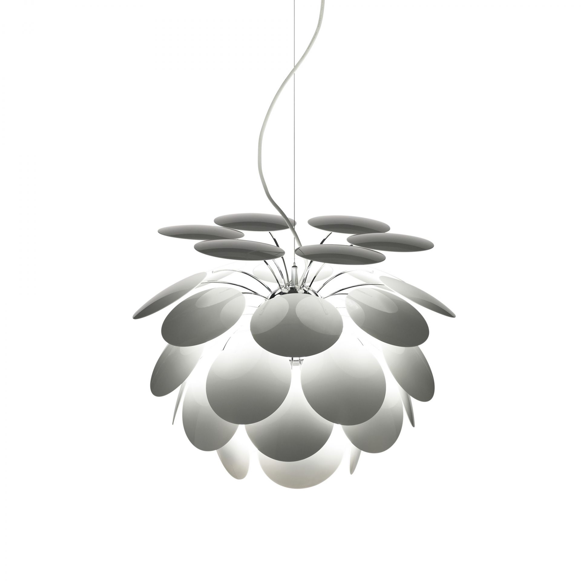 Discocó 68 / Discoco 68 LED Pendelleuchte marset Weiß