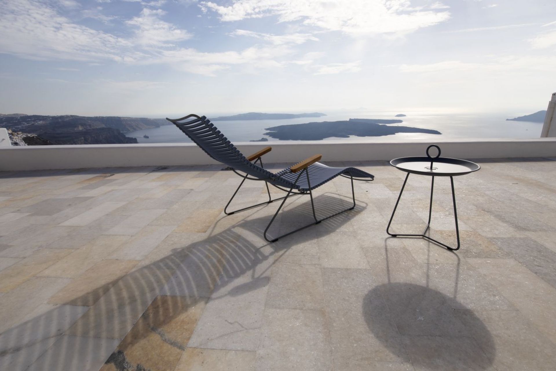 Click Sunlounger Outdoor Sonnenliege Houe Schwarz