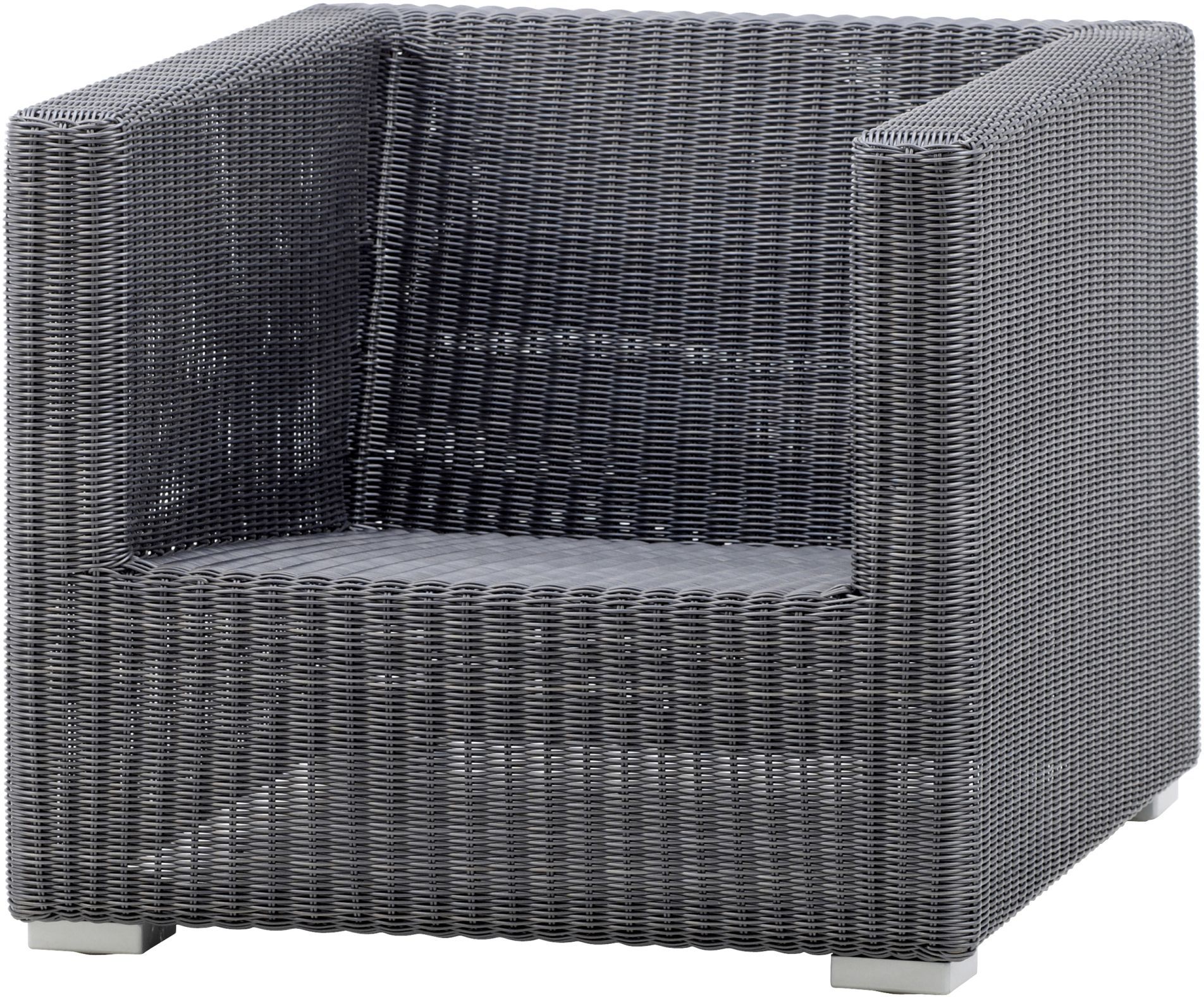 Chester Loungesessel Graphit Cane-Line