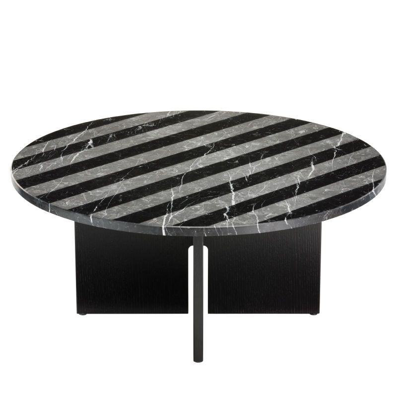 Sediment Coffee Table Couchtisch Nero Marquina Favius