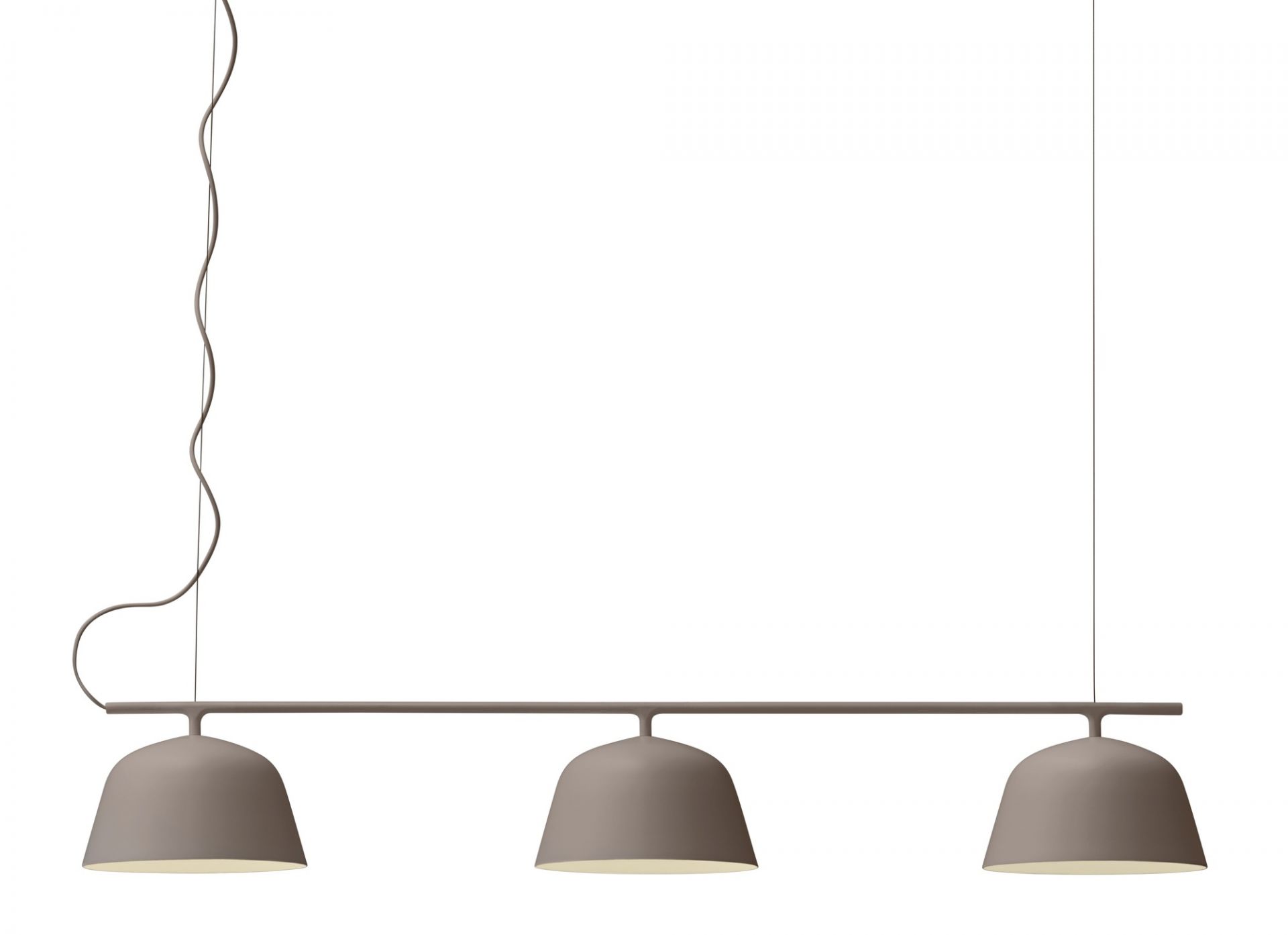 Ambit Rail Lamp Pendelleuchte Muuto-taupe