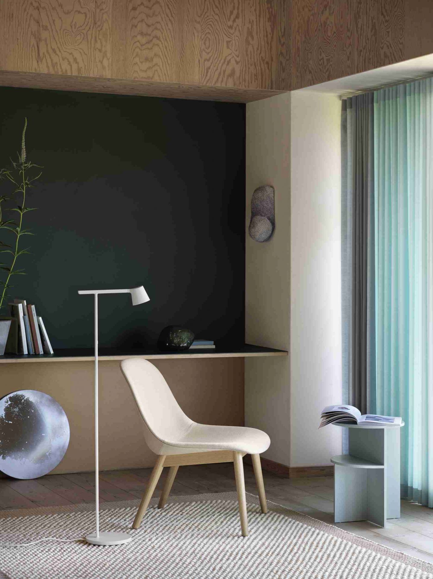 Tip Floor Lamp Stehleuchte Muuto Grau