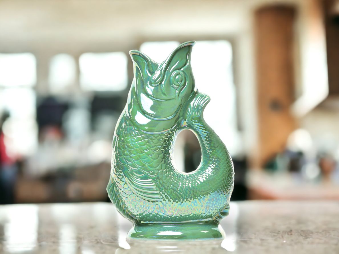 Gluckigluck Karaffe Sea green Lustre Gluckigluck Karaffe Sea green Lustre