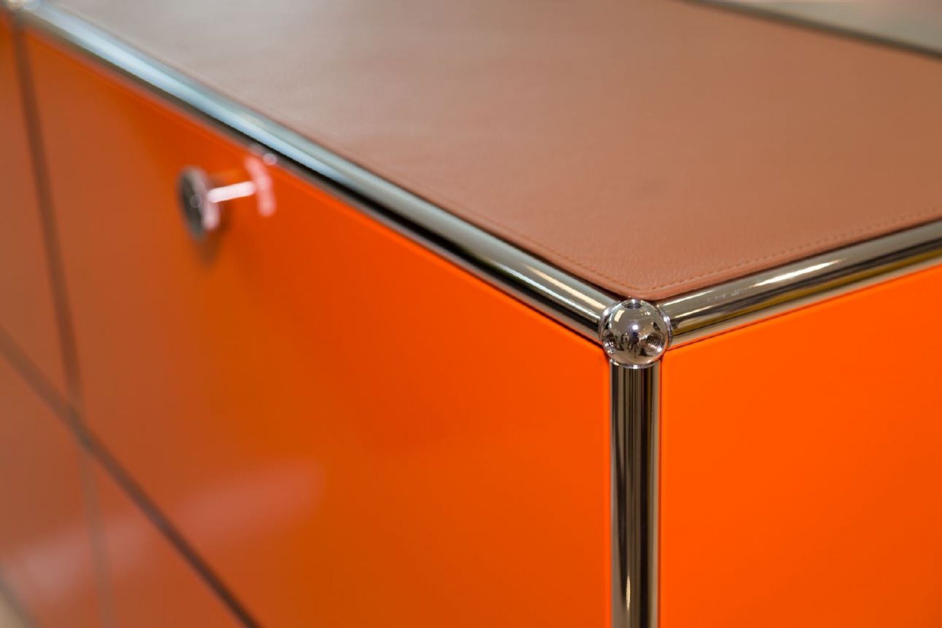 Lederauflage für USM Sideboard 50x35 cm Leather on Top