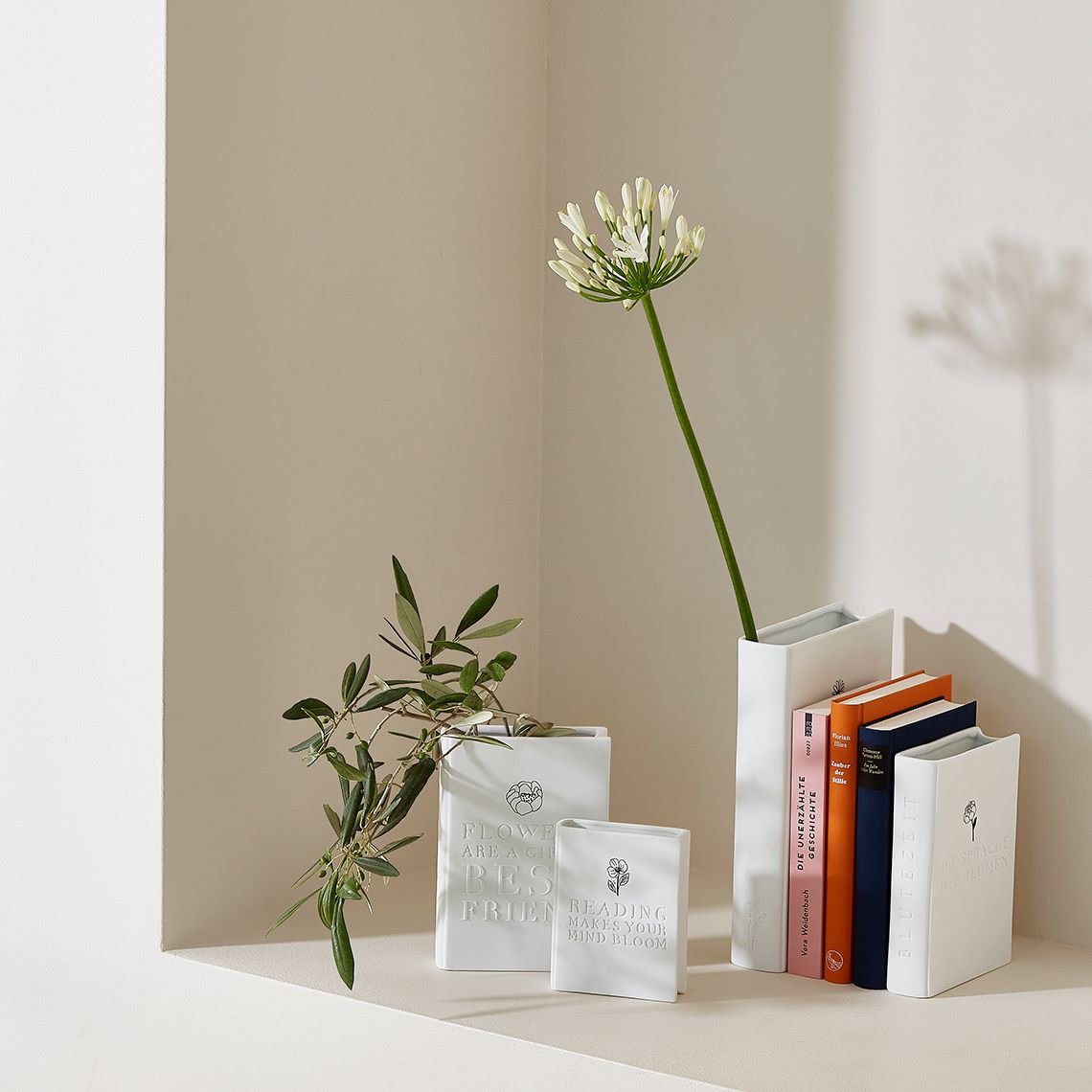 Blütenzeit Naturgeschichten Vase Räder