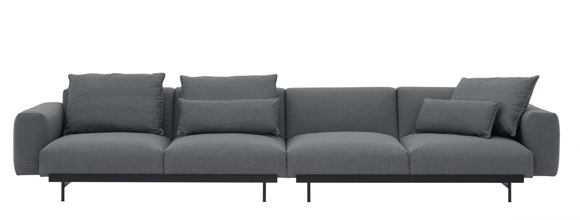 In Situ Modular Sofa 3-Sitzer Chaise Longue Muuto