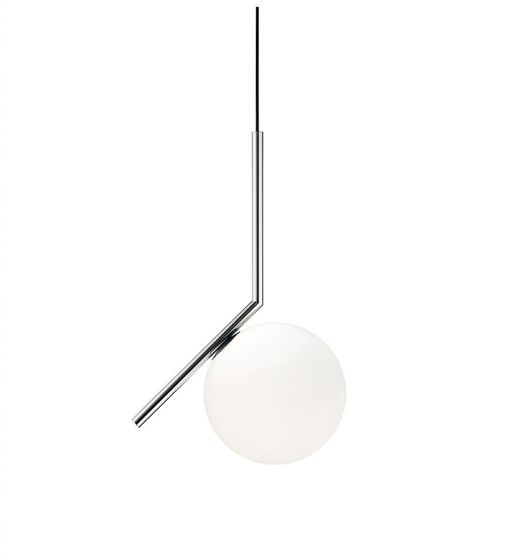 IC Lights S1 Pendelleuchte Flos chrom