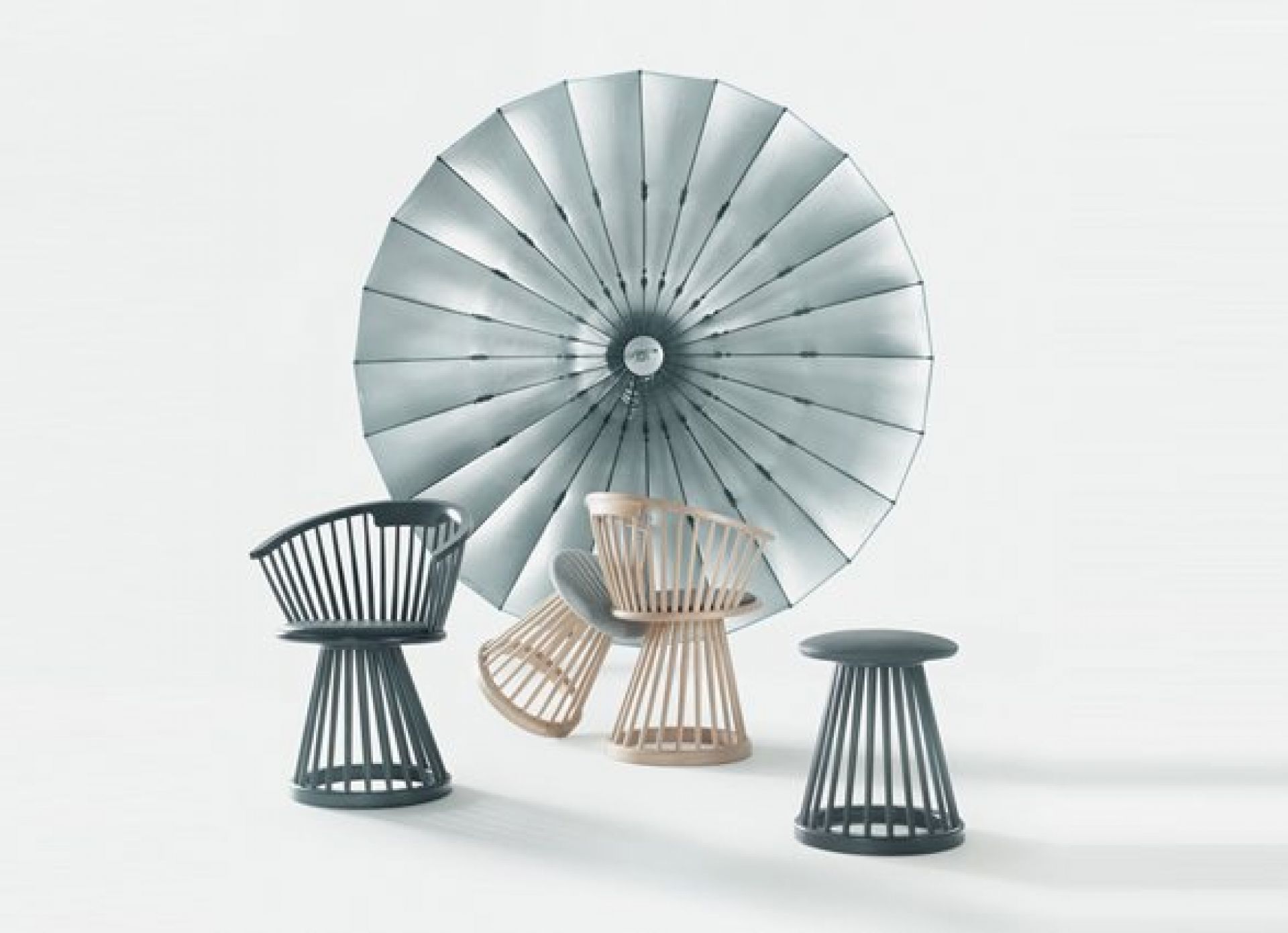 Fan Hocker Tom Dixon