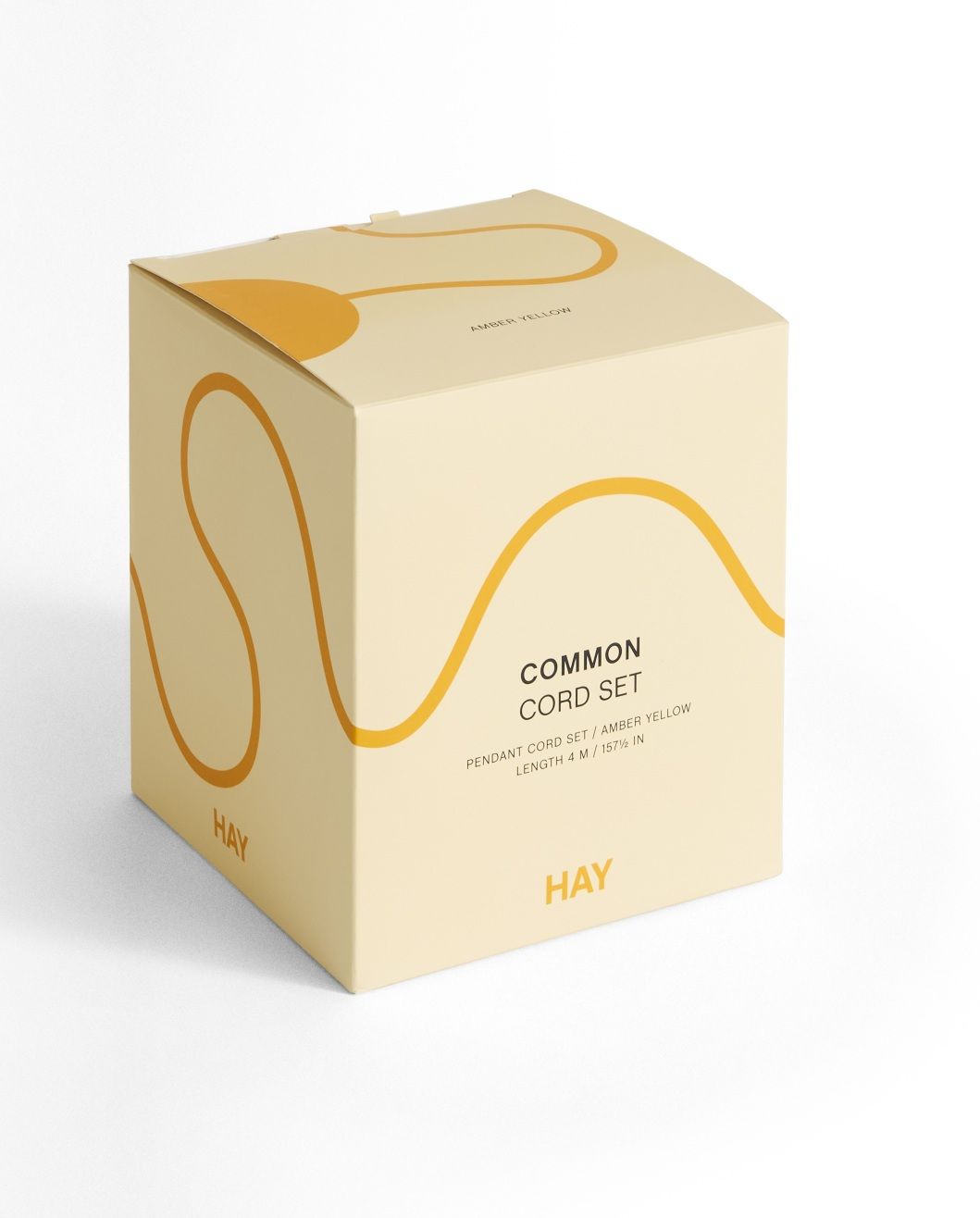 Common Cord Set / Fassung Set für Pendelleuchte Hay Bernsteingelb