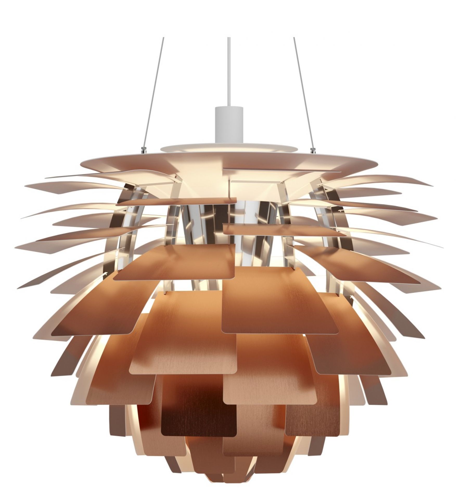 PH Artichoke Pendelleuchte Messing oder Kupfer Louis Poulsen