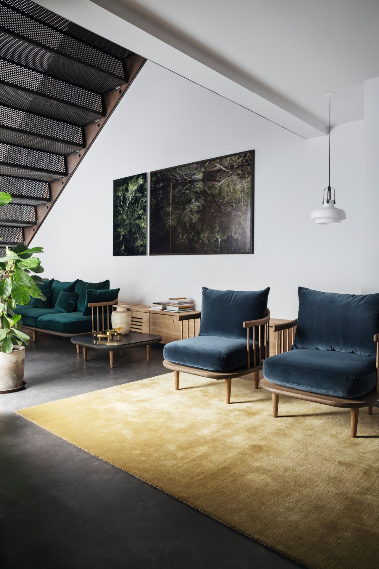 Fly Lounge 3-Sitzer Sofa SC12 AndTradition
