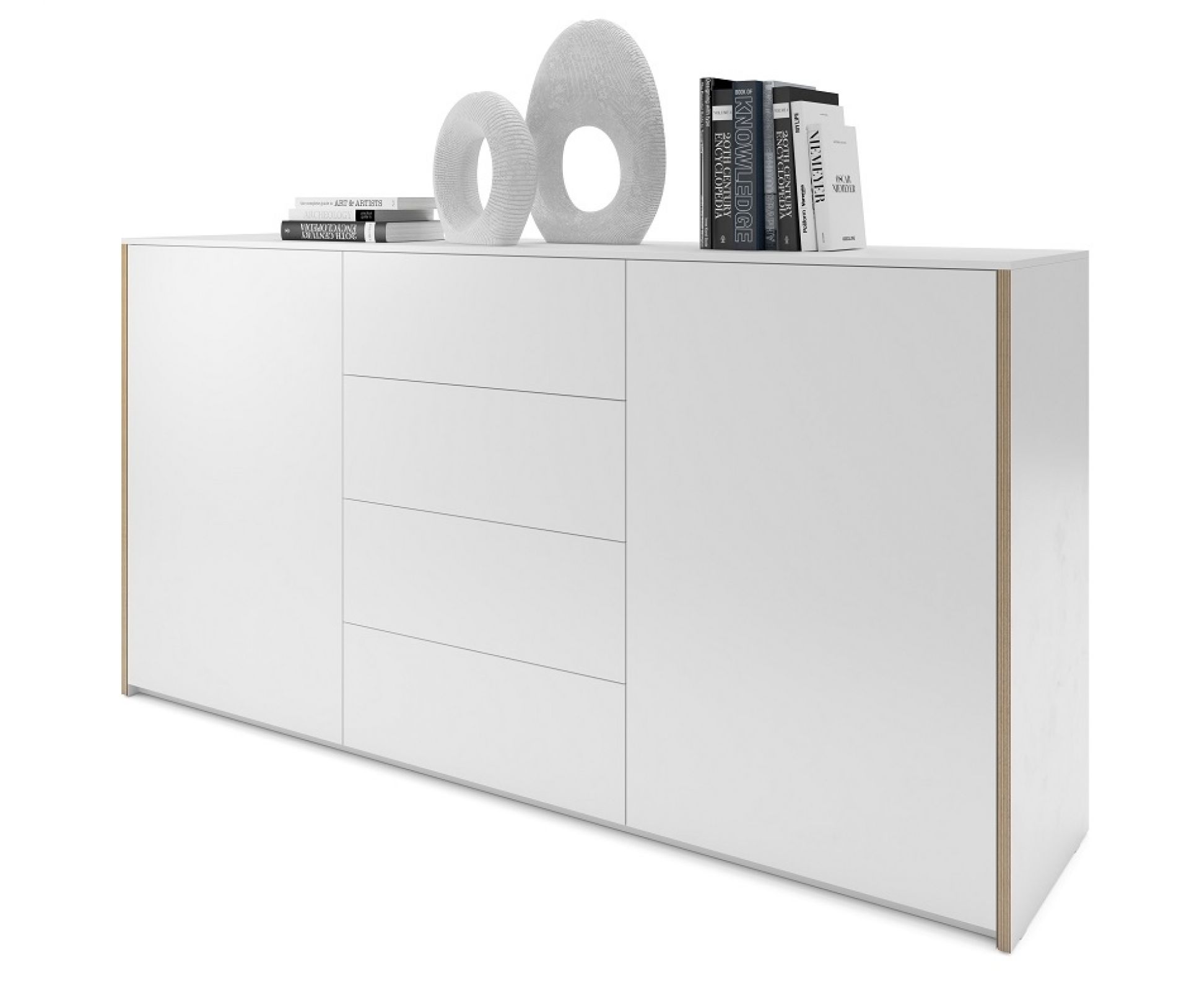 Modular Plus Sideboard mit 2 Türen und 4 Schubkästen Müller Möbelwerkstätten