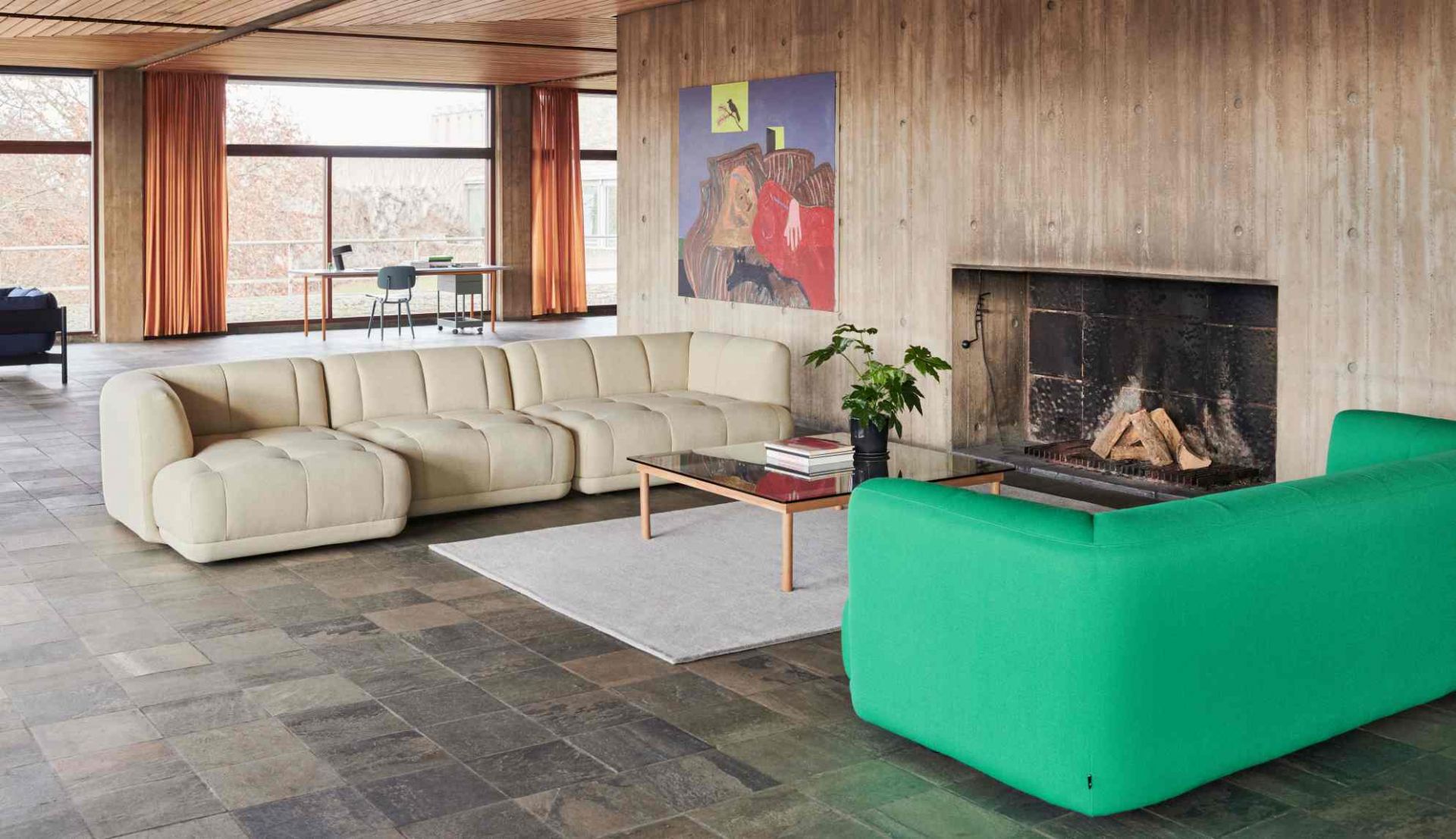 Quilton 3-Sitzer Sofa Hay Vidar 932