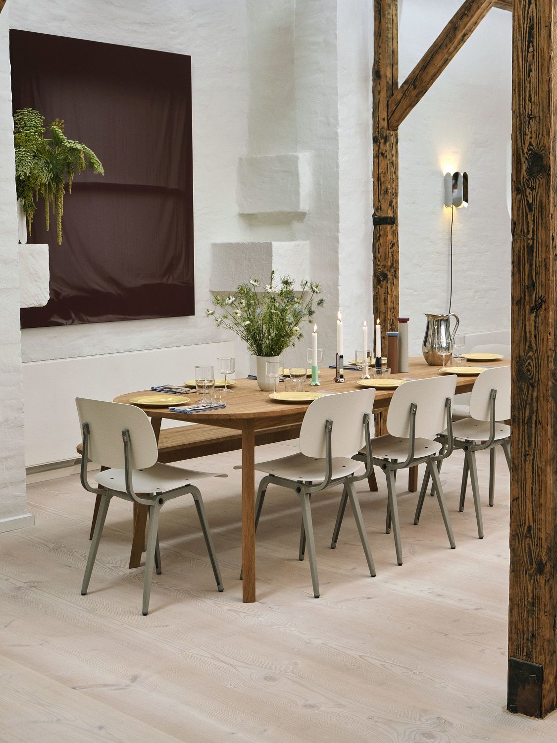 Triangle Leg Table Esstisch Hay Triangle Leg Table Esstisch Hay