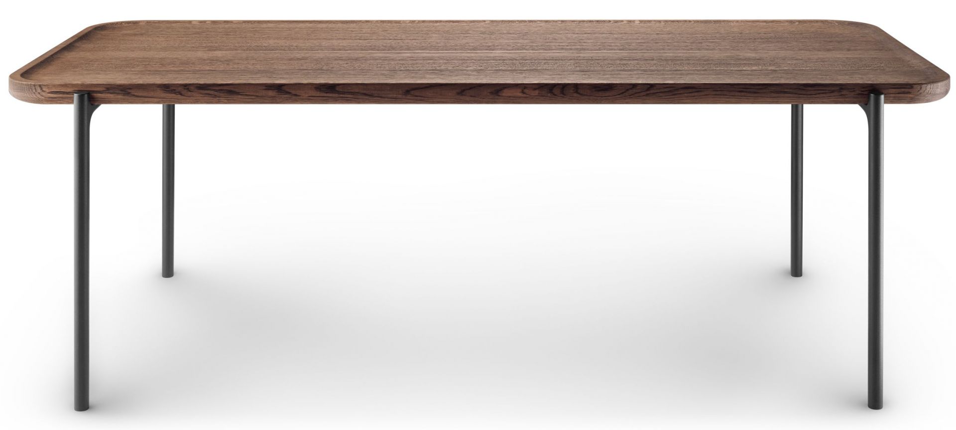Savoye Tisch Eiche rechteckig - geräuchert B 120 x H 42 cm Eva Solo