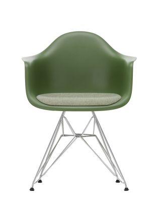 Eames Plastic Arm Chair DAR Stuhl mit Sitzpolster Vitra
