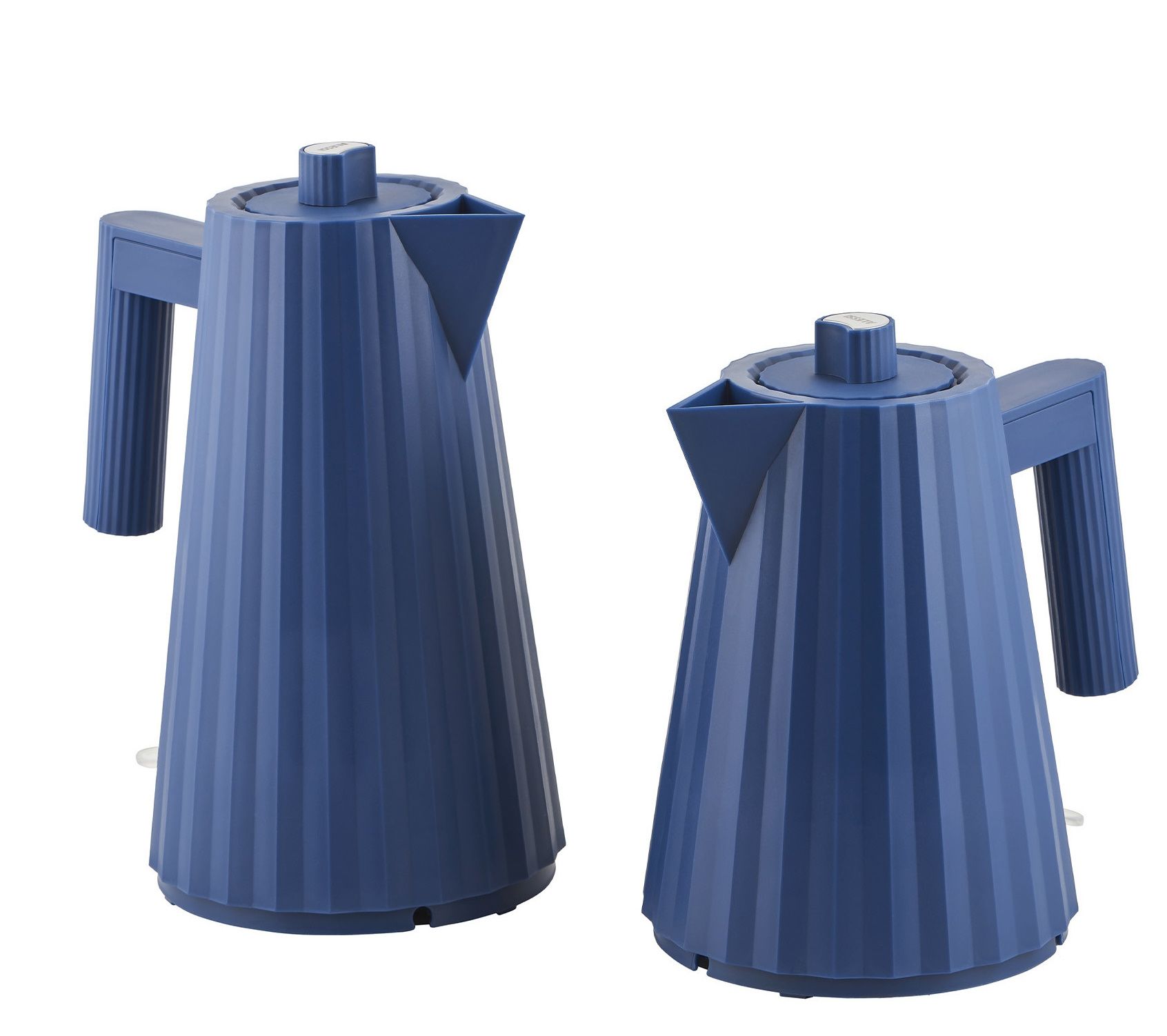 MDL06/1 Plissé Wasserkocher Small Alessi Blau