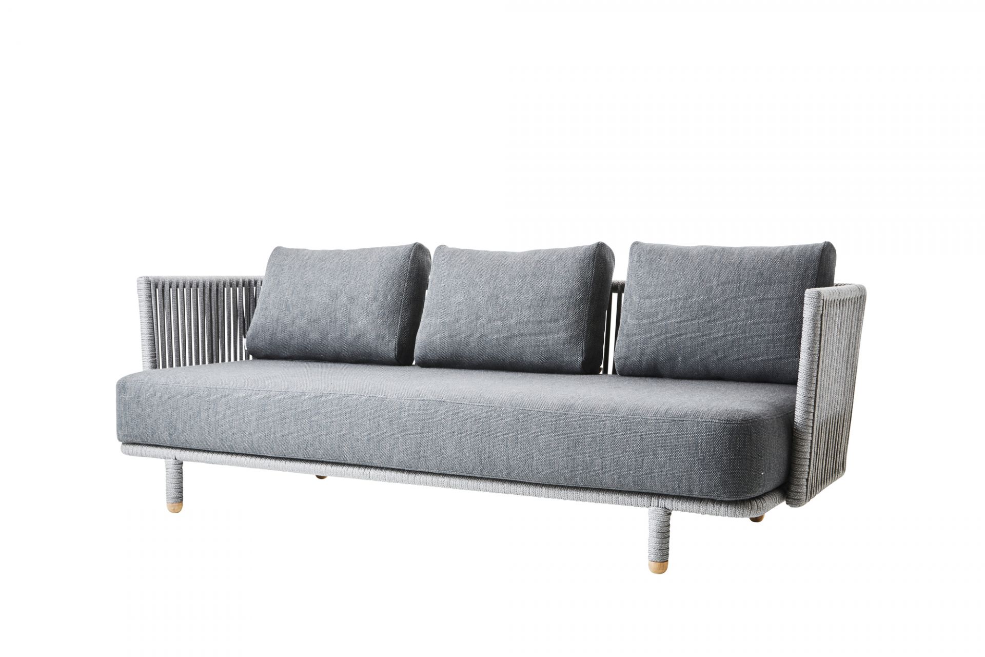 Moments Outdoor 3-Sitzer Sofa Cane-Line