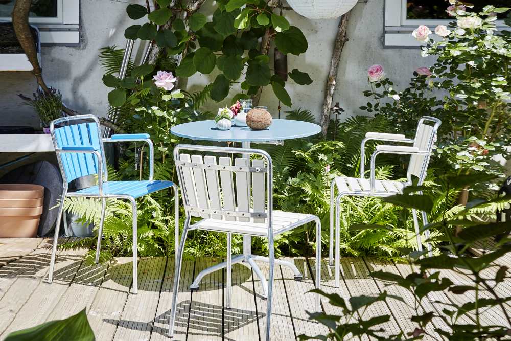Haefeli Gartentisch Outdoor Ø 90 cm Embru 