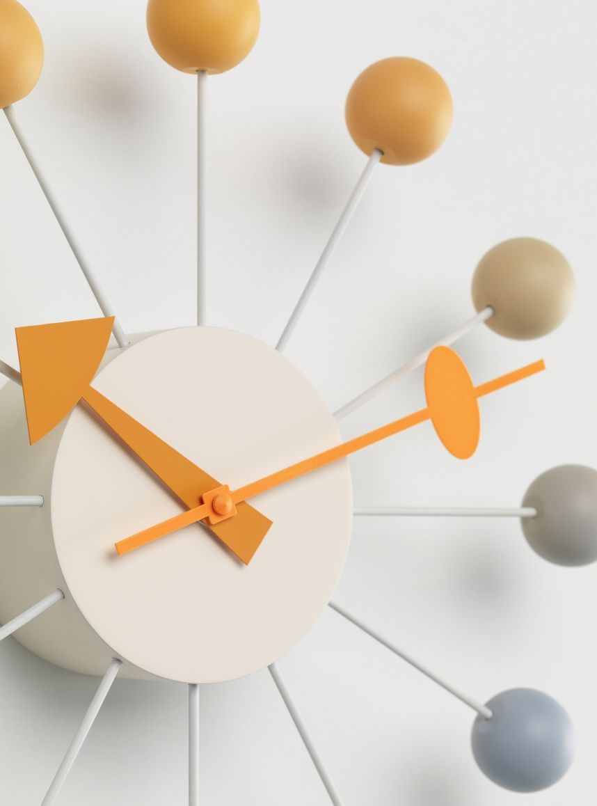 Ball Clock Wanduhr Sunrise Vitra LIMITED EDITION  